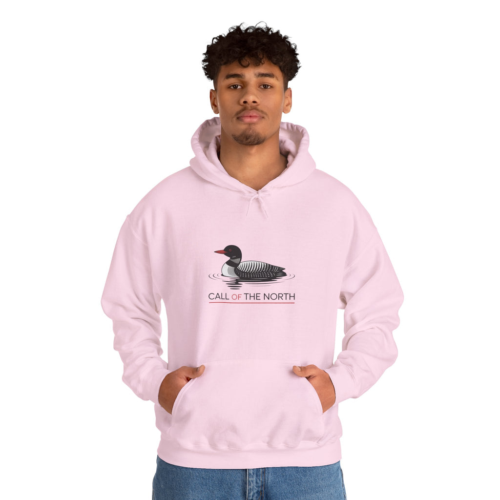 Loon Graphic Hoodie — "Call of the North" Nature Pullover