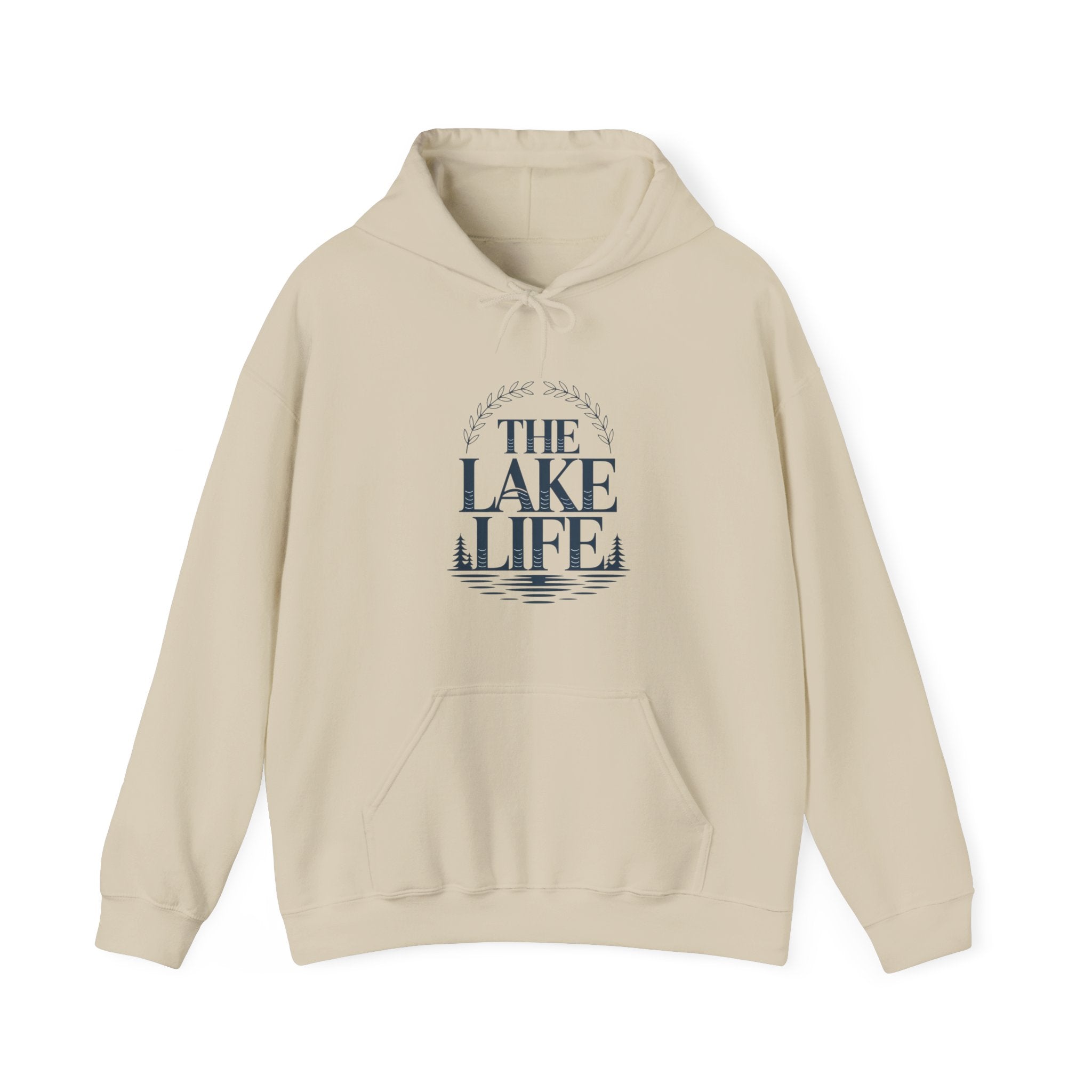 Lake Life Hoodie — "The Lake Life" Cozy Outdoor Cabin Hoodie
