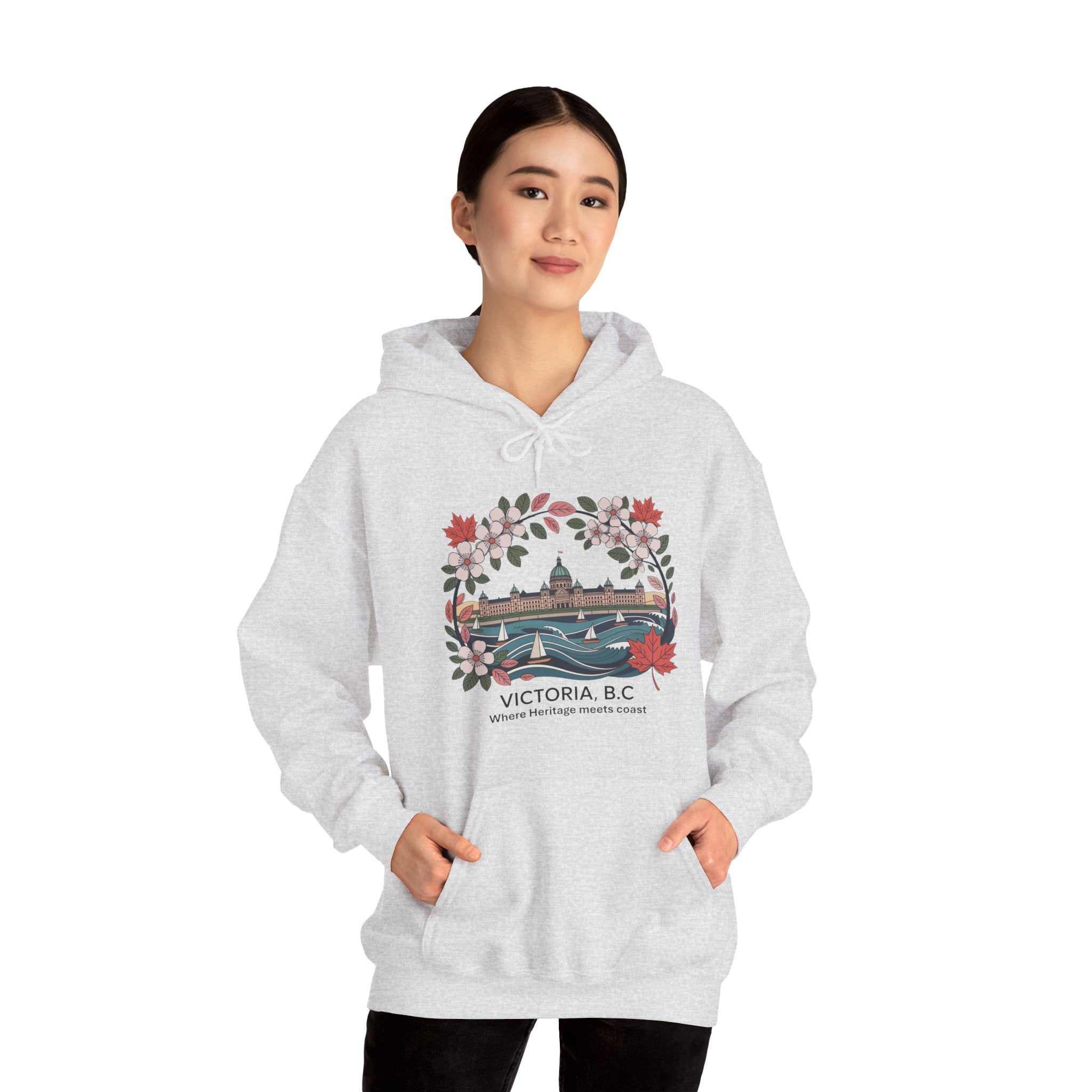 Victoria B.C. Art Design -  Hoodie