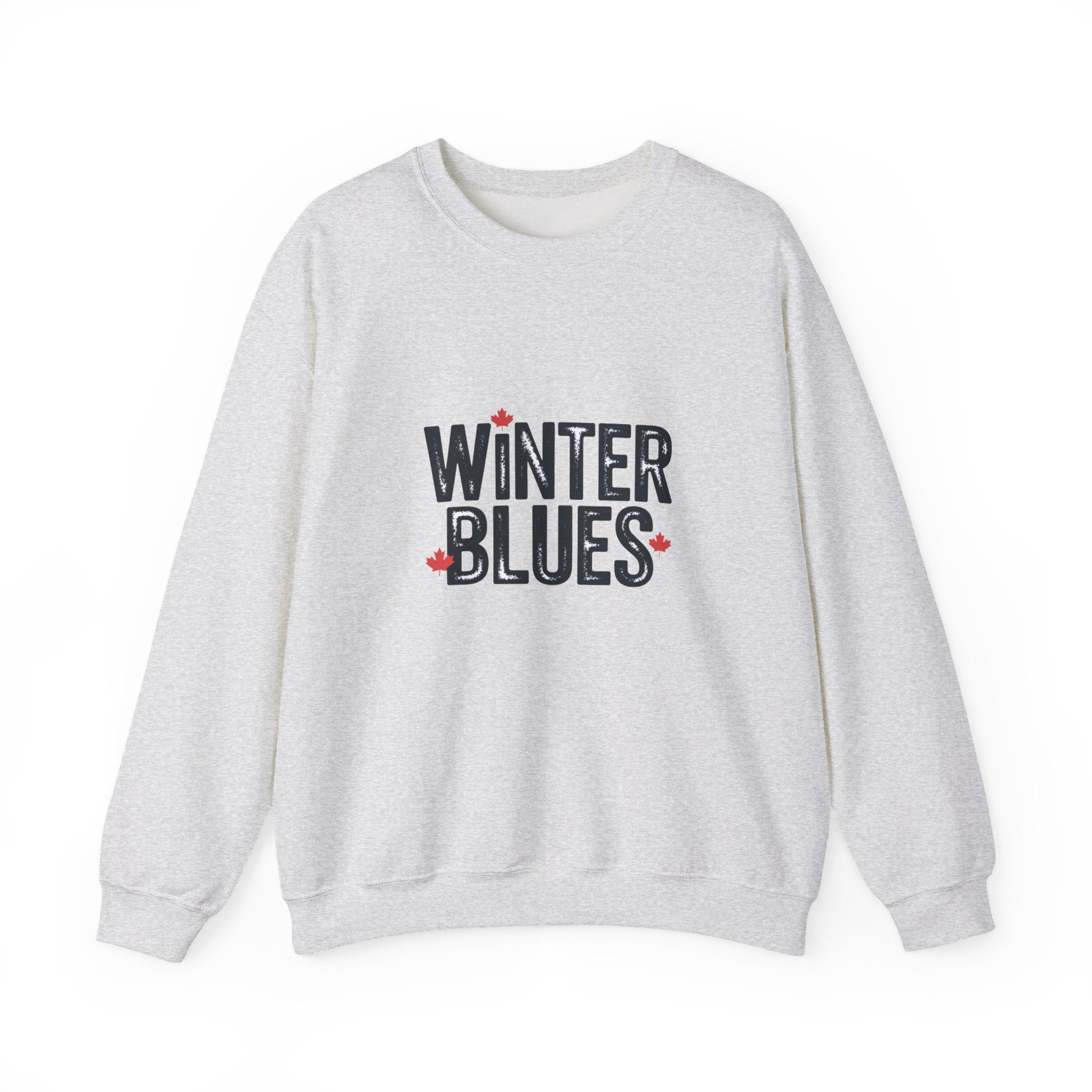 Winter Blues Sweatshirt — Cozy Seasonal Crewneck with Playful Text