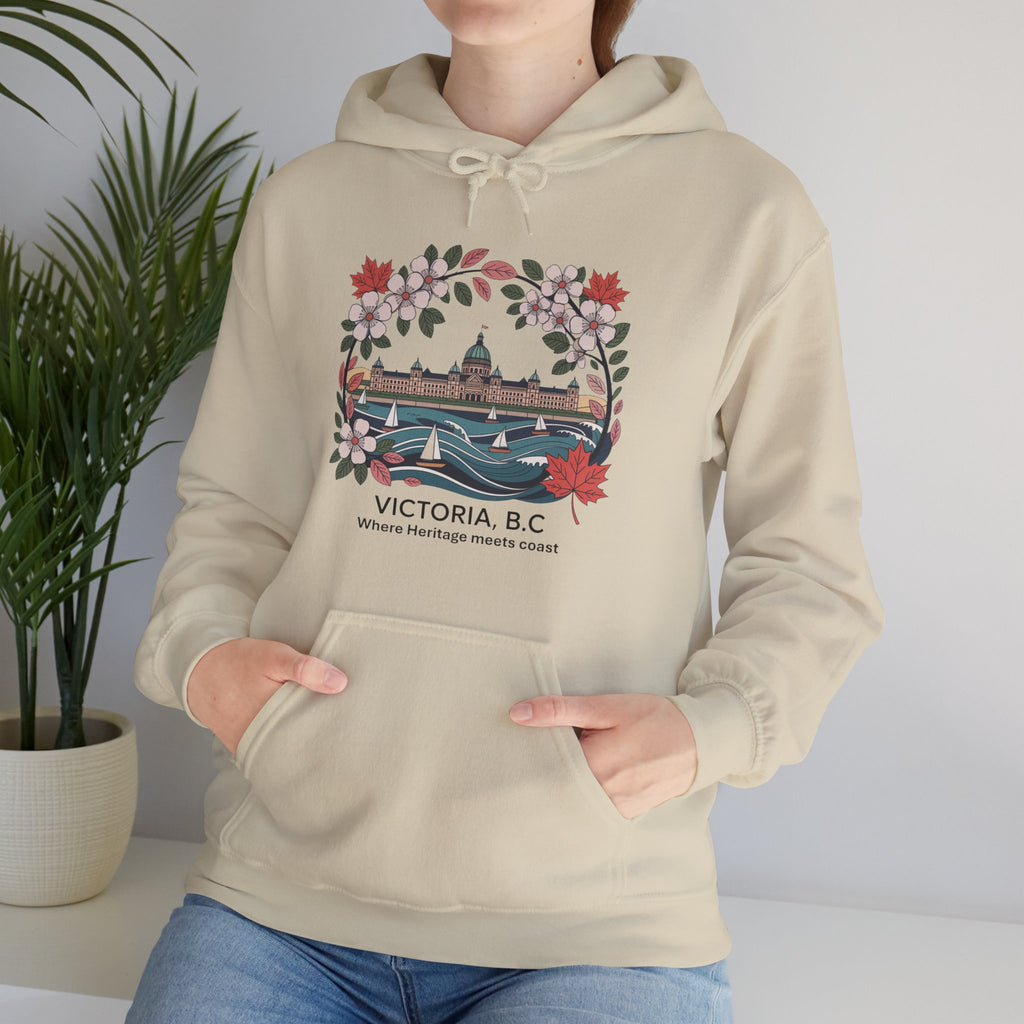 Victoria B.C. Art Design -  Hoodie
