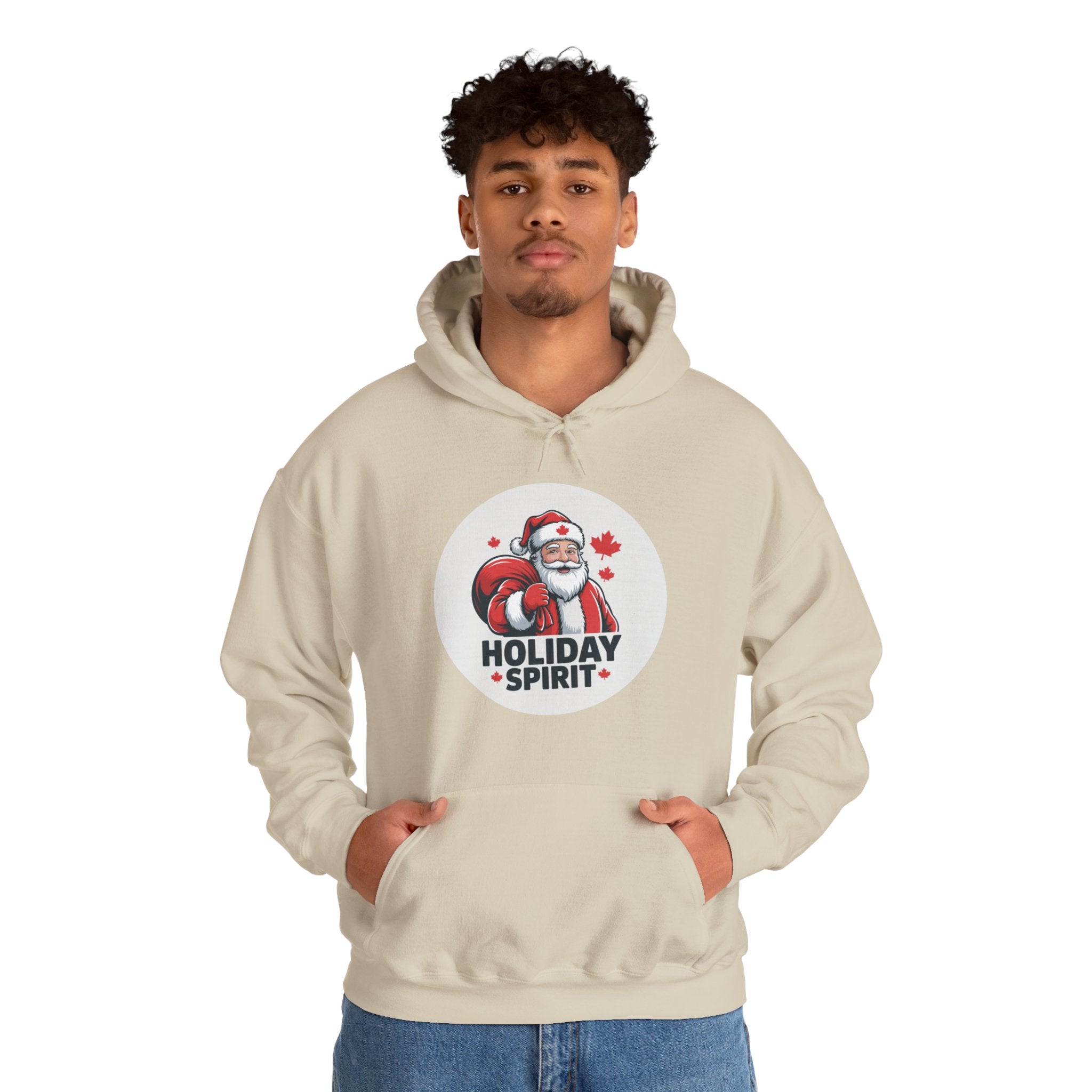 Holiday Spirit Hoodie – Santa Claus Christmas Sweatshirt
