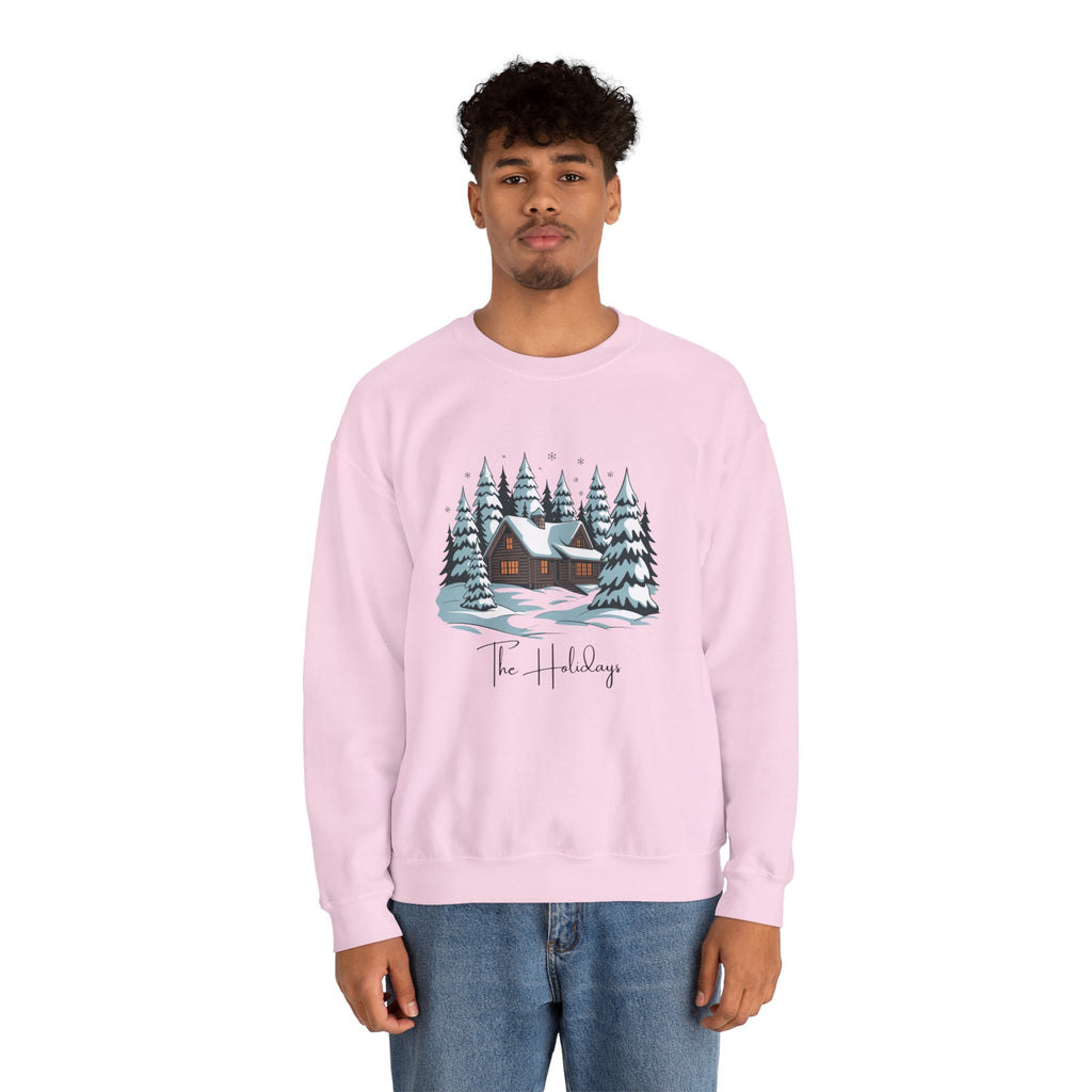 Holiday Cabin Sweatshirt — The Holidays Winter Crewneck