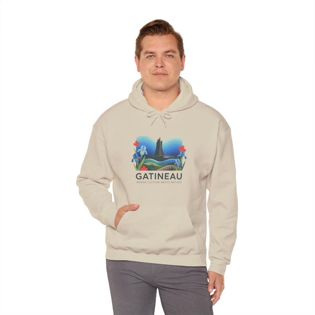 Gatineau Scenic Hoodie — Nature Park Landscape Graphic Sweatshirt
