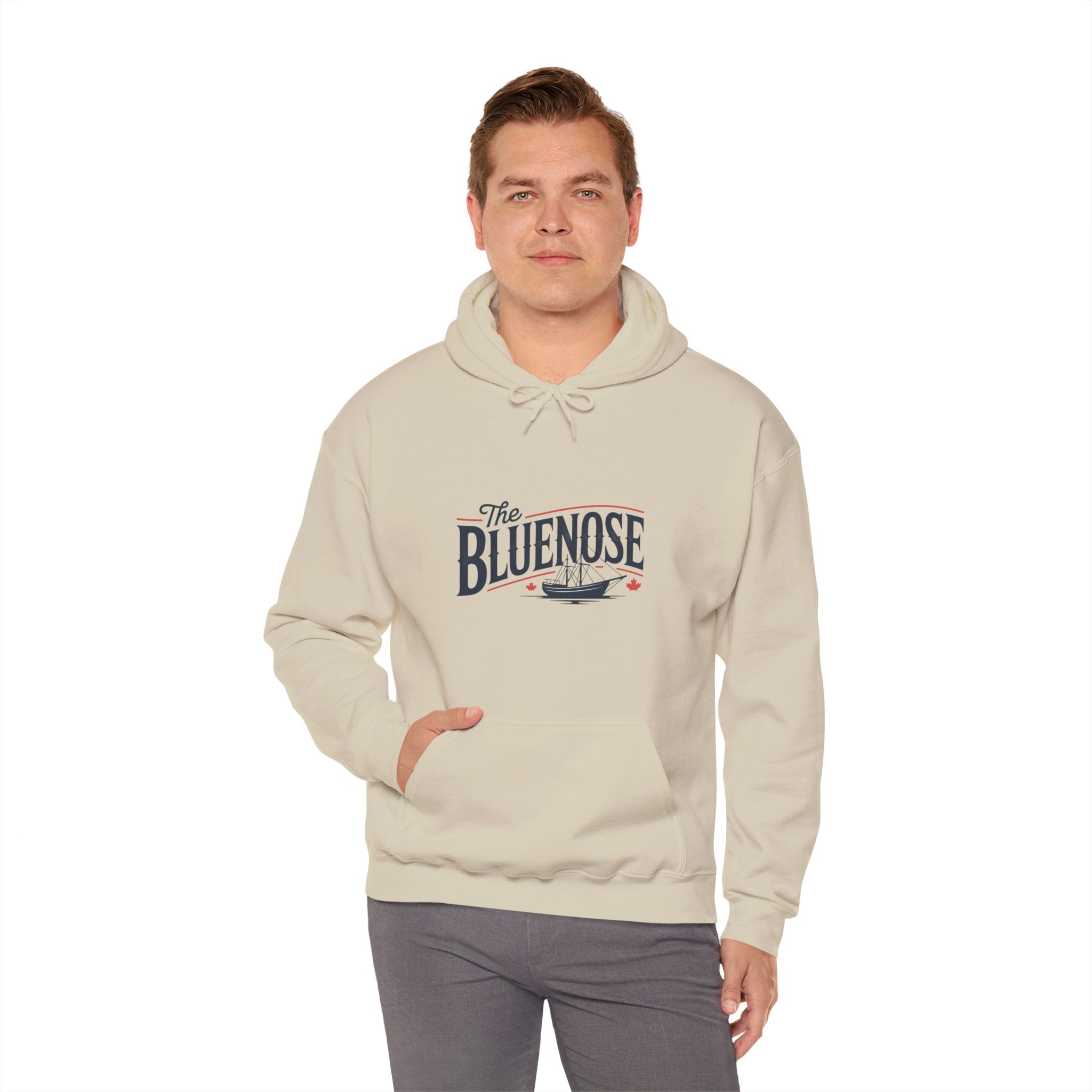 Bluenose Hoodie — Vintage Maritime Boat Logo Pullover