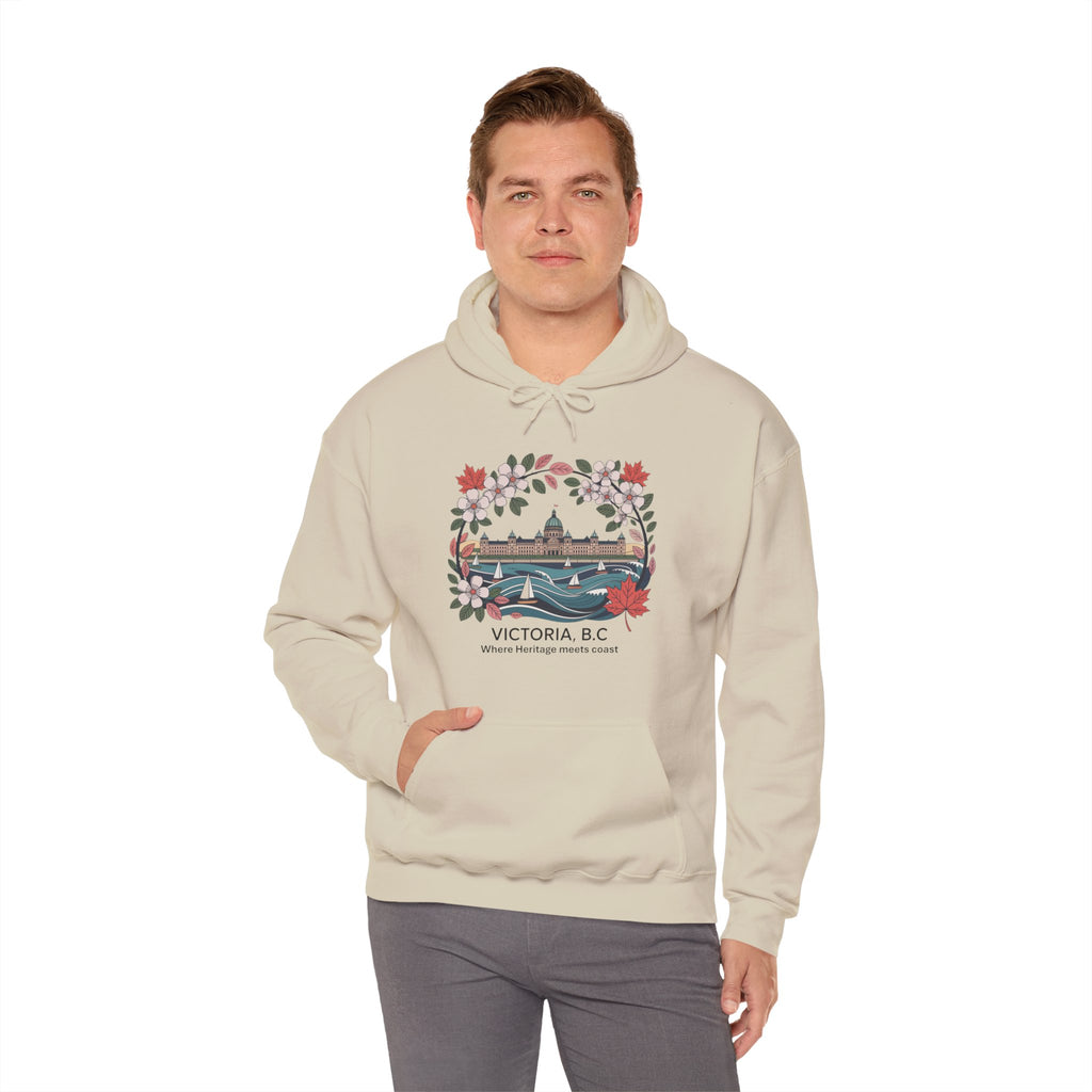 Victoria B.C. Art Design -  Hoodie