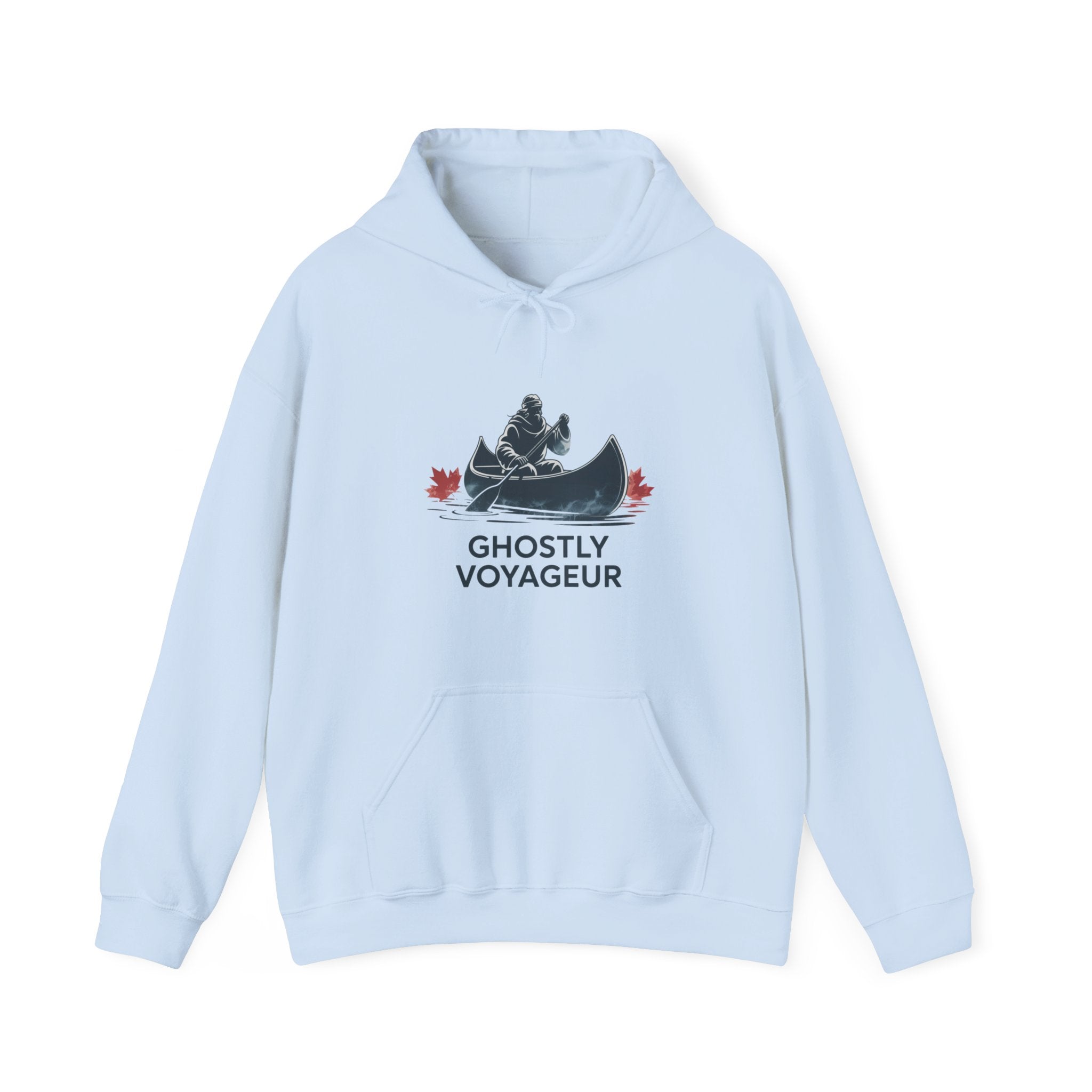 Ghostly Voyageur Canoe Hoodie