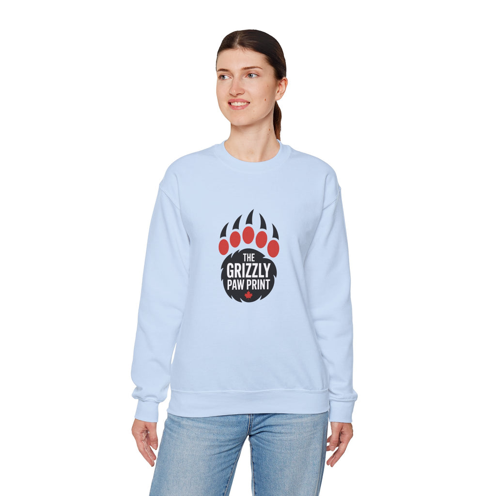 The Grizzly Paw Print Logo Crewneck - Sweatshirt