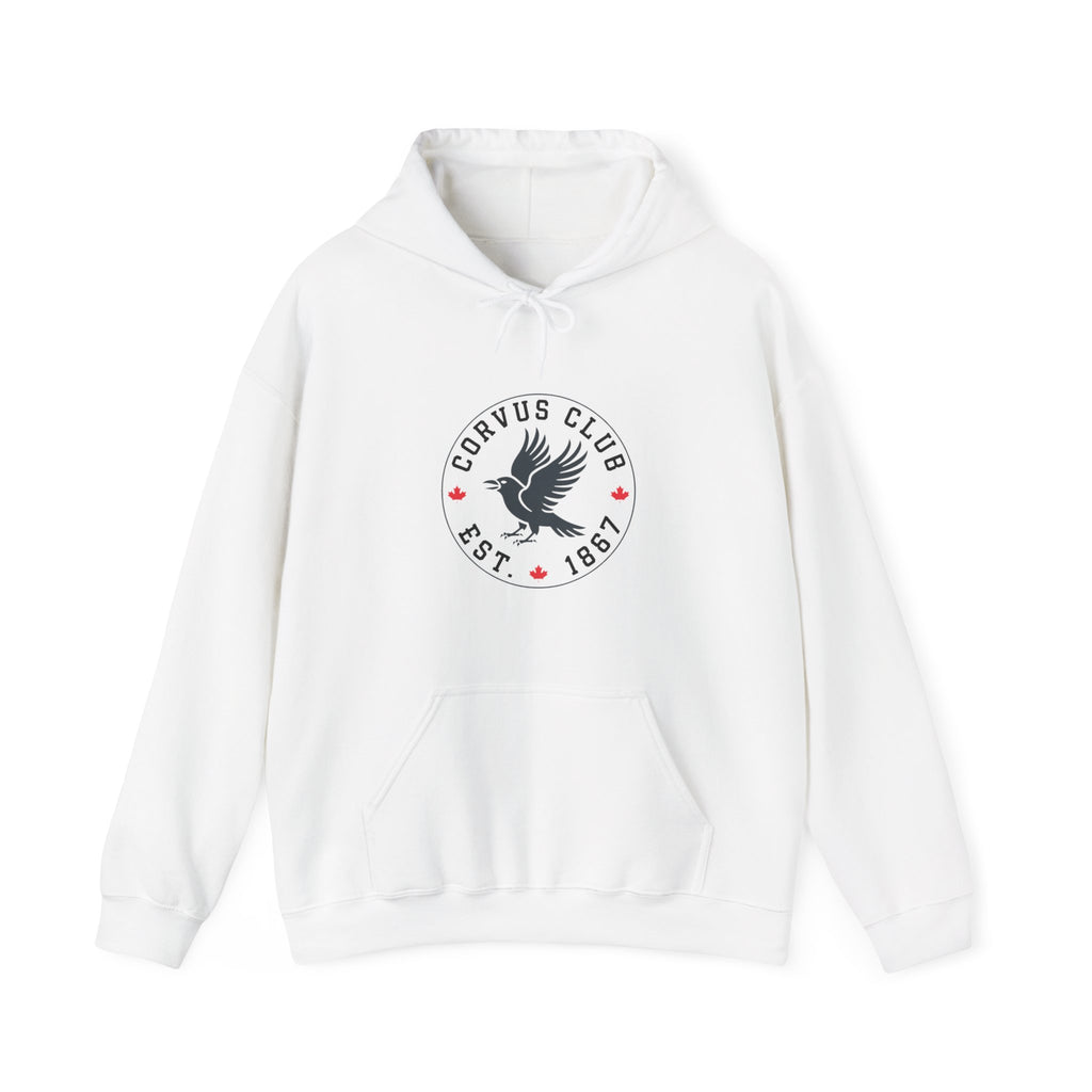 Corvus Club Est. 1861 Raven Crest - Pullover Hoodie