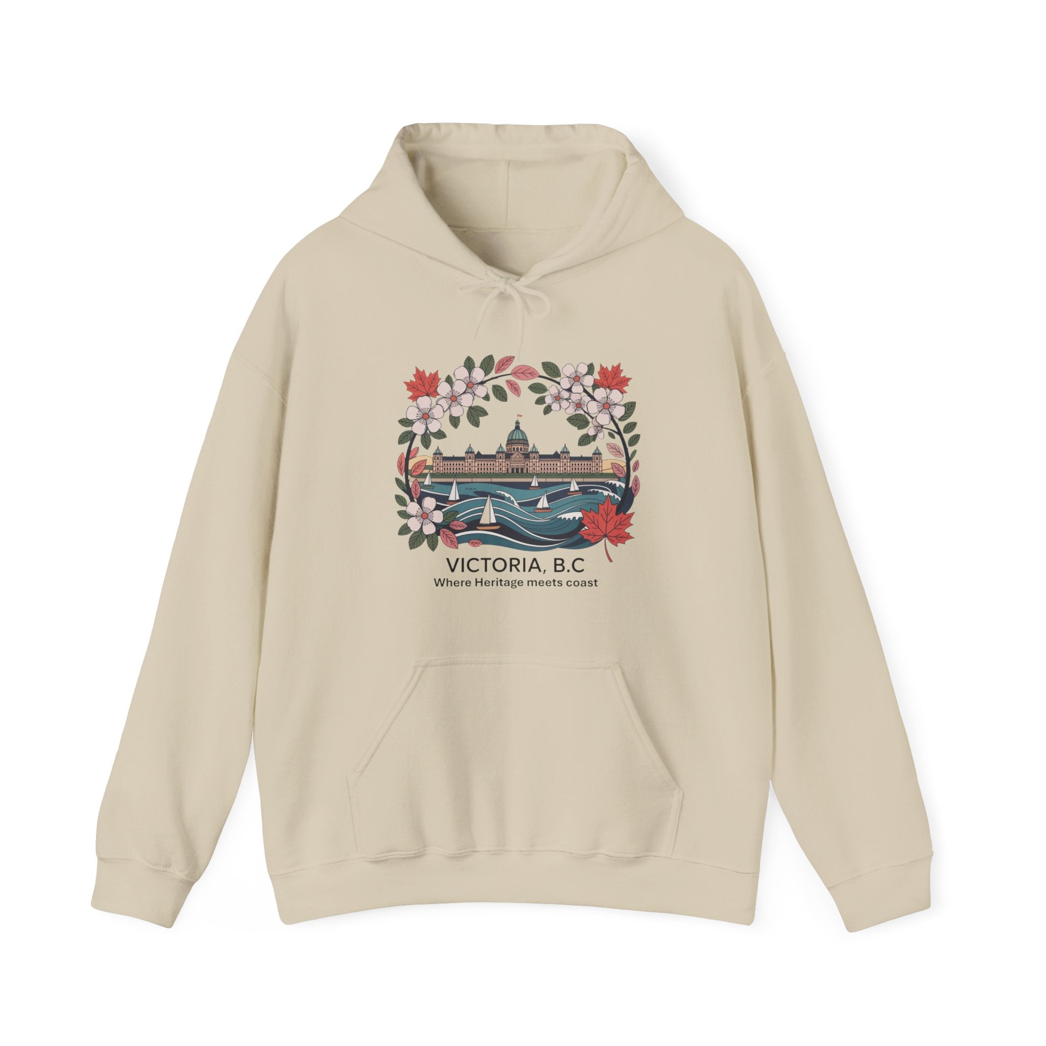 Victoria B.C. Art Design -  Hoodie