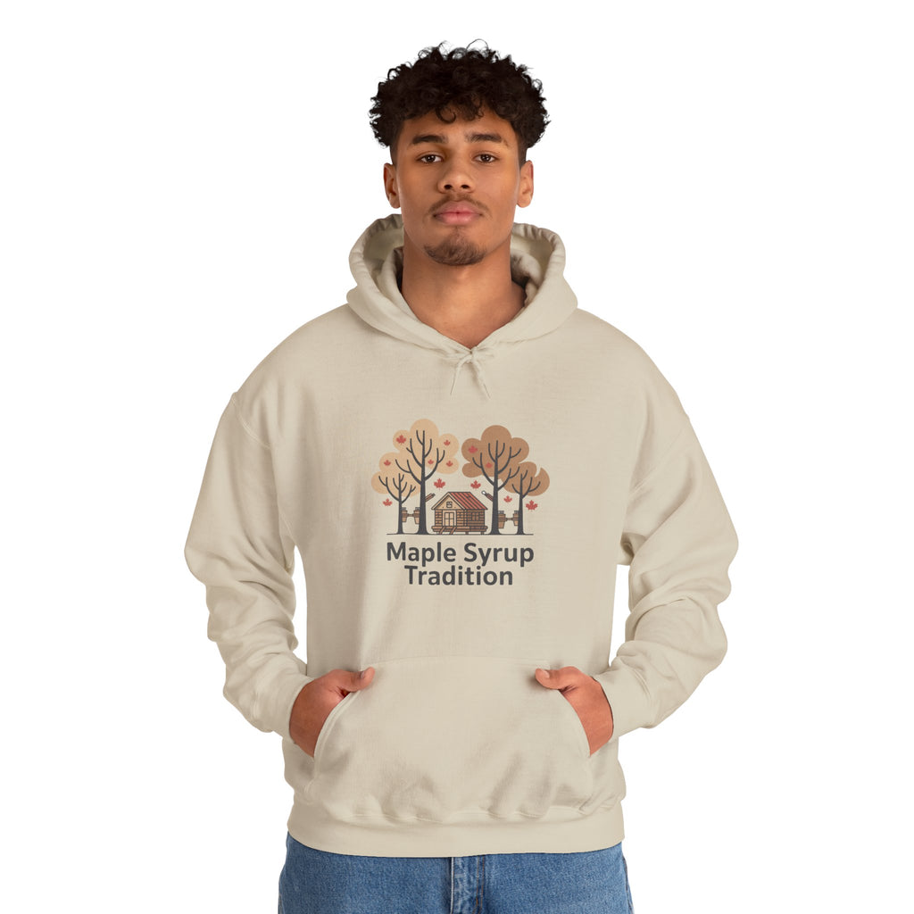 Maple Syrup Tradition Hoodie — Cozy Fall Cabin Sweatshirt