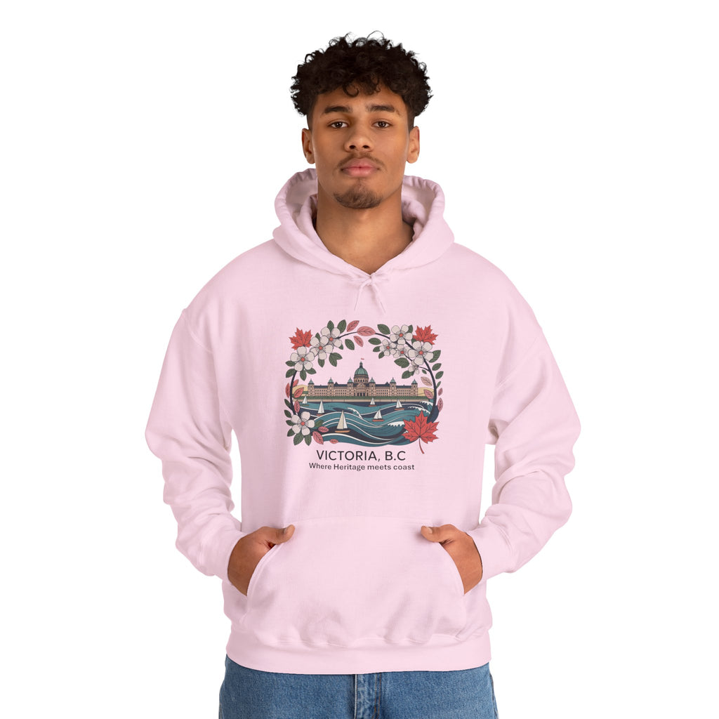 Victoria B.C. Art Design -  Hoodie