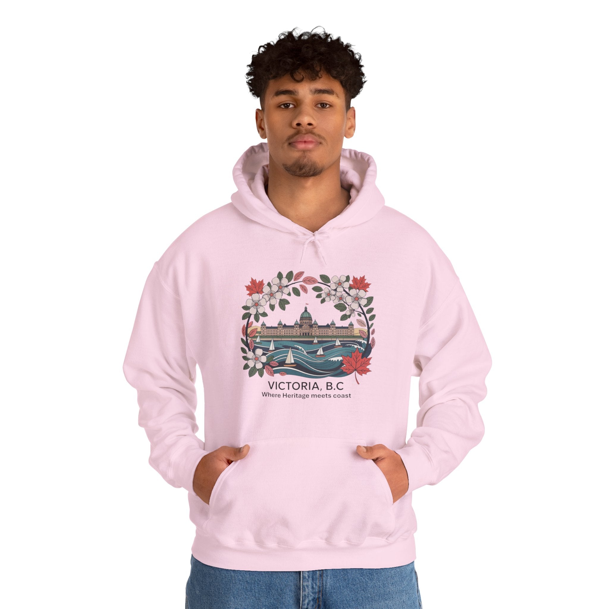 Victoria B.C. Art Design -  Hoodie