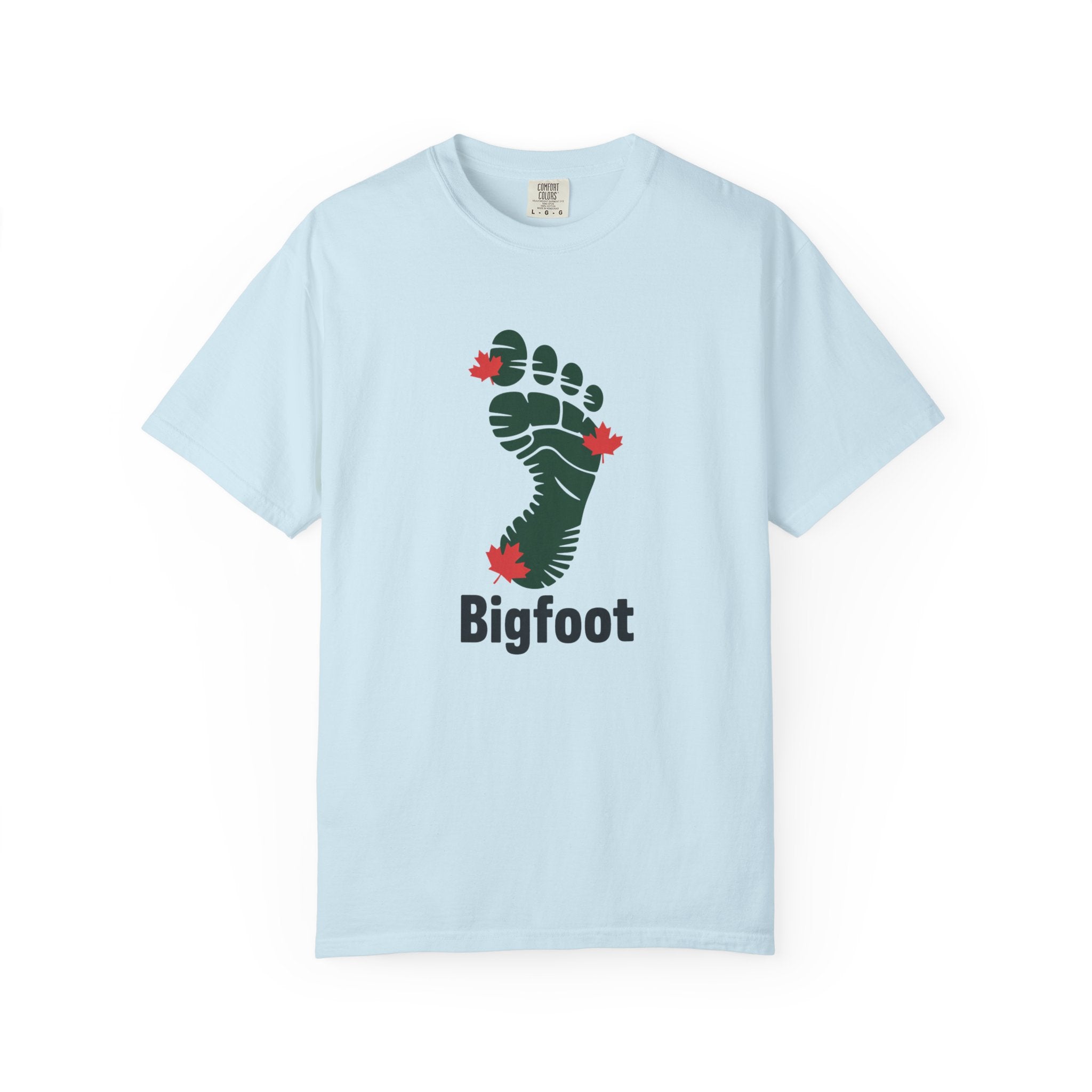 Bigfoot Footprint T-Shirt — Woodland Sasquatch Graphic Tee