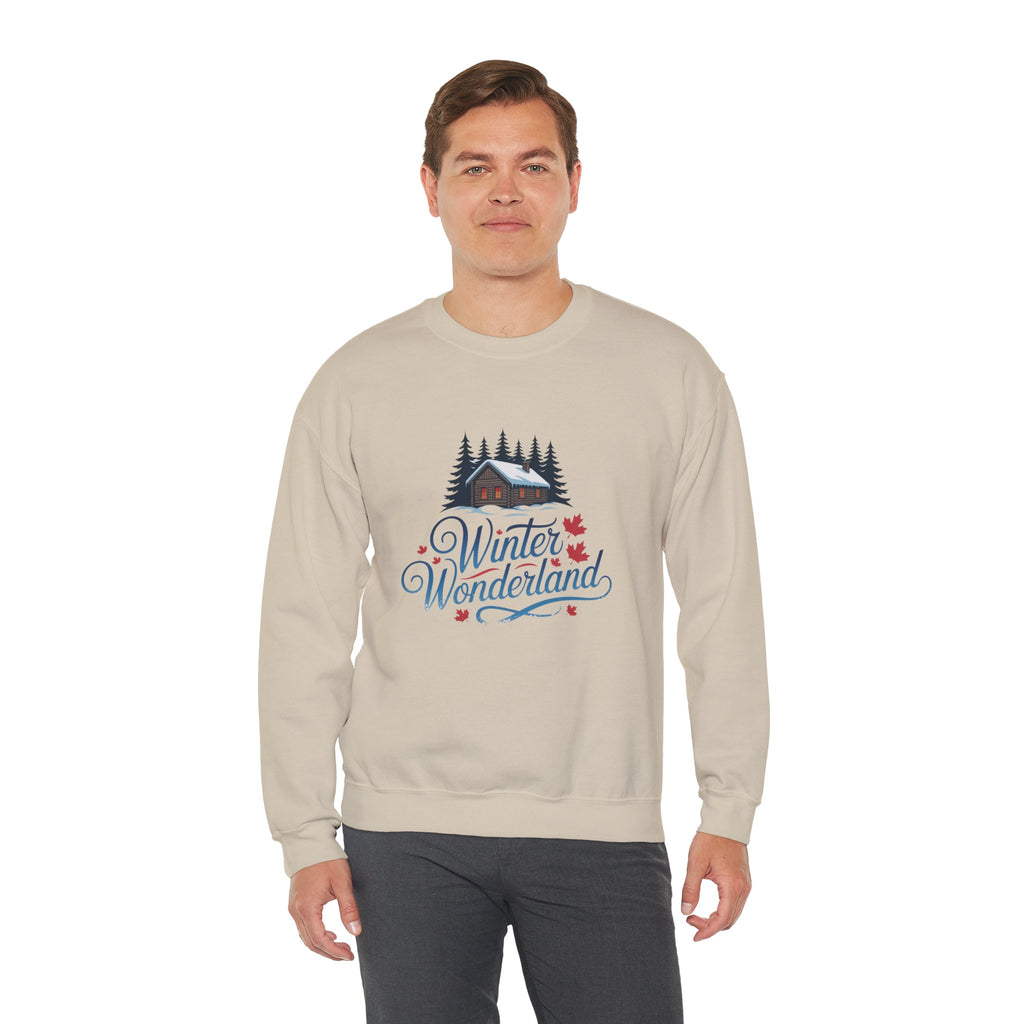 Winter Wonderland Sweatshirt — Cozy Cabin Holiday Crewneck