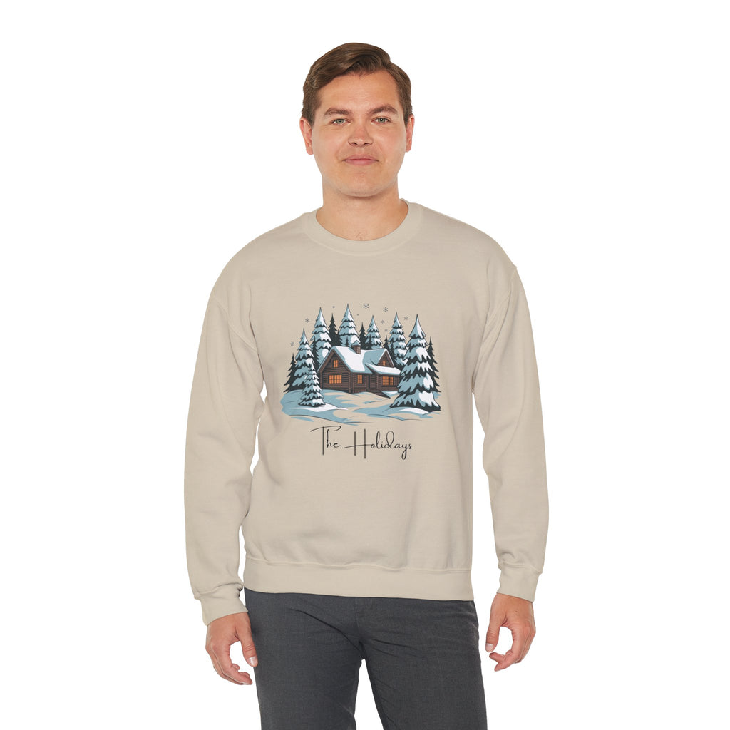 Holiday Cabin Sweatshirt — The Holidays Winter Crewneck