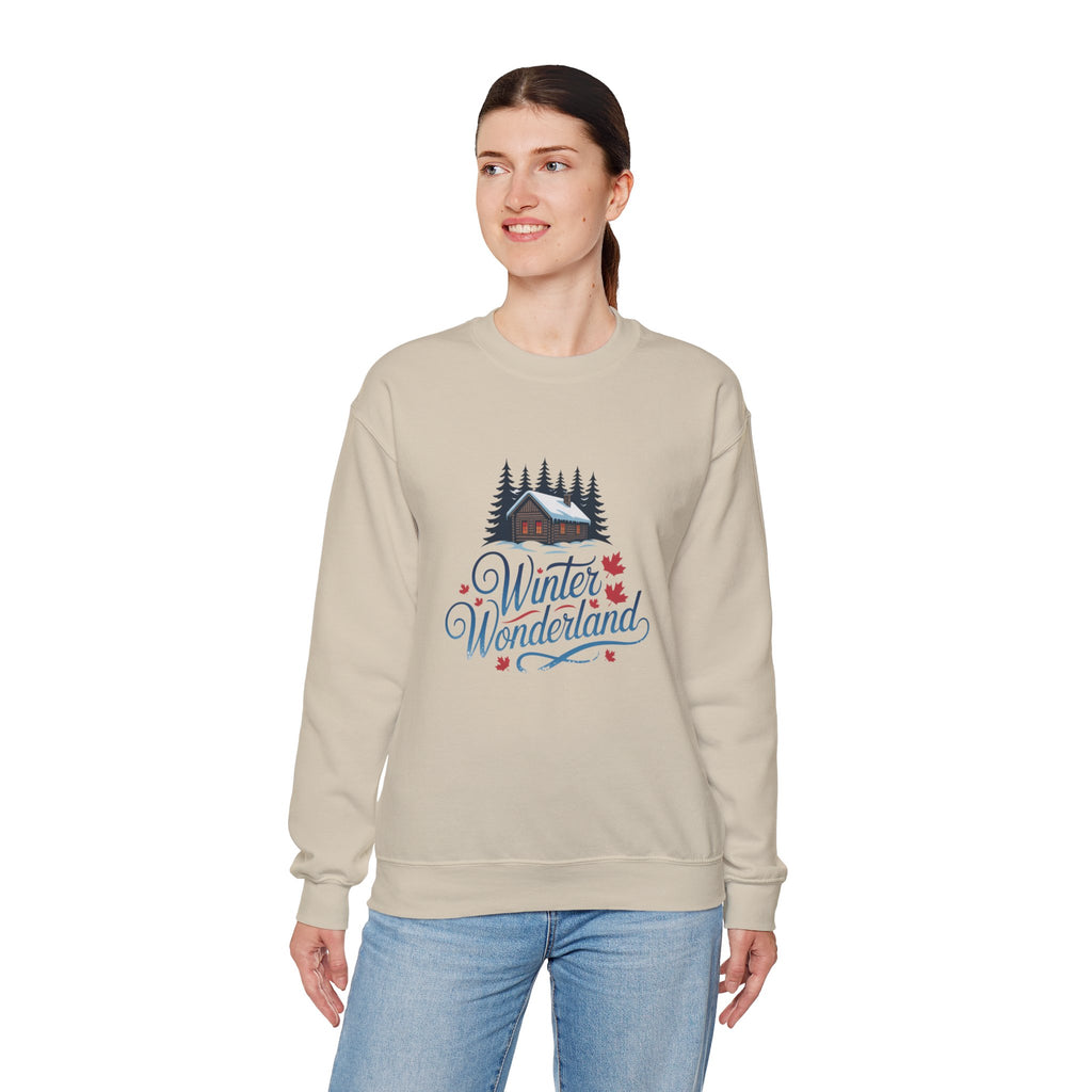Winter Wonderland Sweatshirt — Cozy Cabin Holiday Crewneck