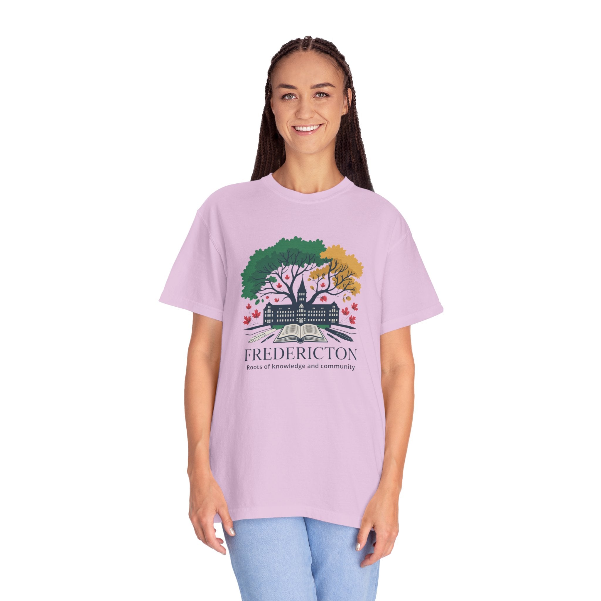 Fredericton Autumn Tree T-Shirt — City Landmark Tee