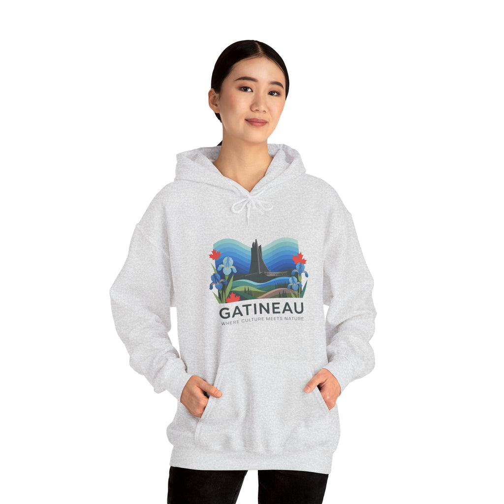 Gatineau Scenic Hoodie — Nature Park Landscape Graphic Sweatshirt