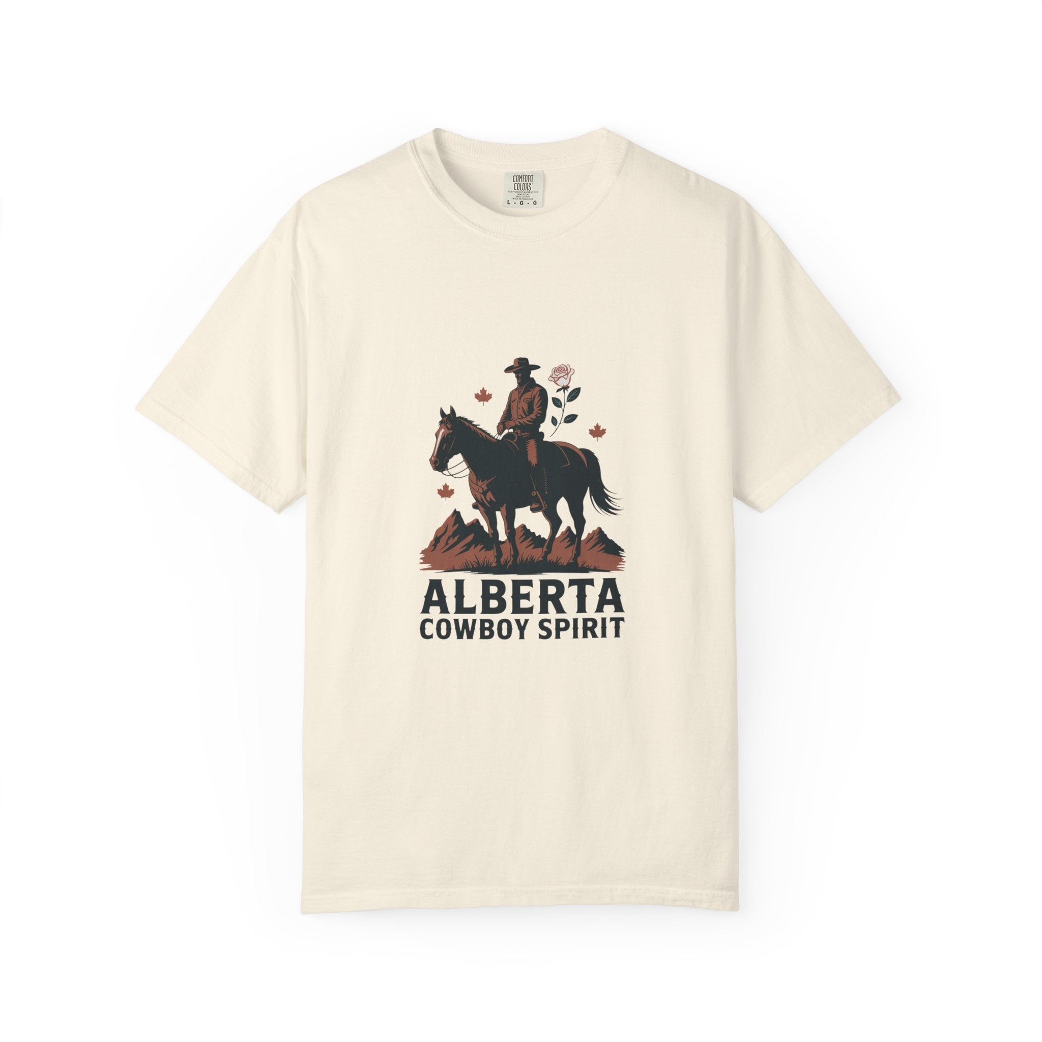 Alberta Cowboy Spirit Unisex Garment-Dyed T-Shirt