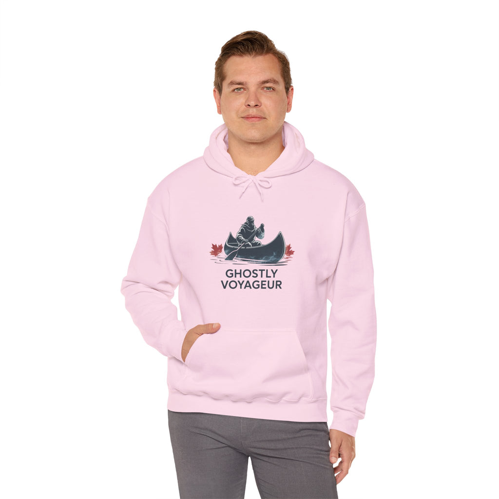 Ghostly Voyageur Canoe Hoodie