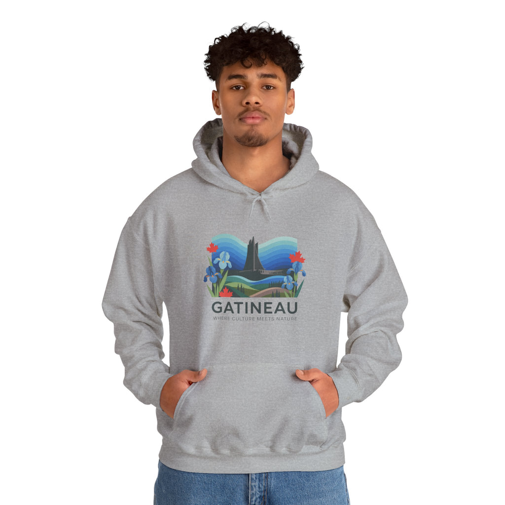 Gatineau Scenic Hoodie — Nature Park Landscape Graphic Sweatshirt
