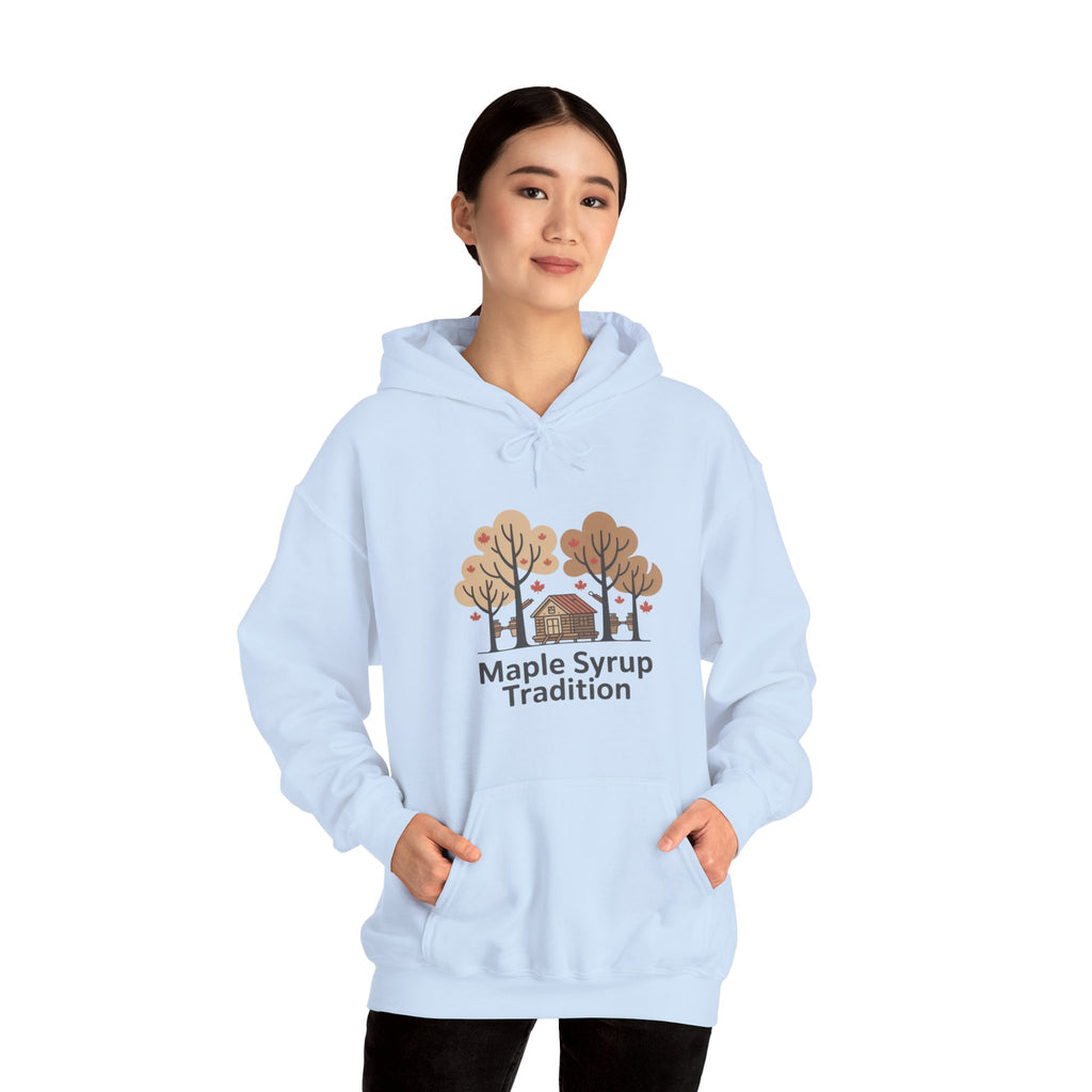 Maple Syrup Tradition Hoodie — Cozy Fall Cabin Sweatshirt