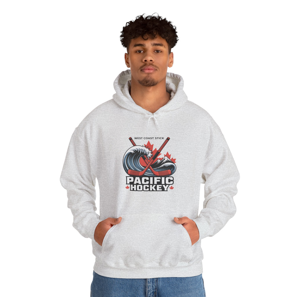 Pacific Hockey Hoodie — West Coast Waves Hockey Logo Pullover