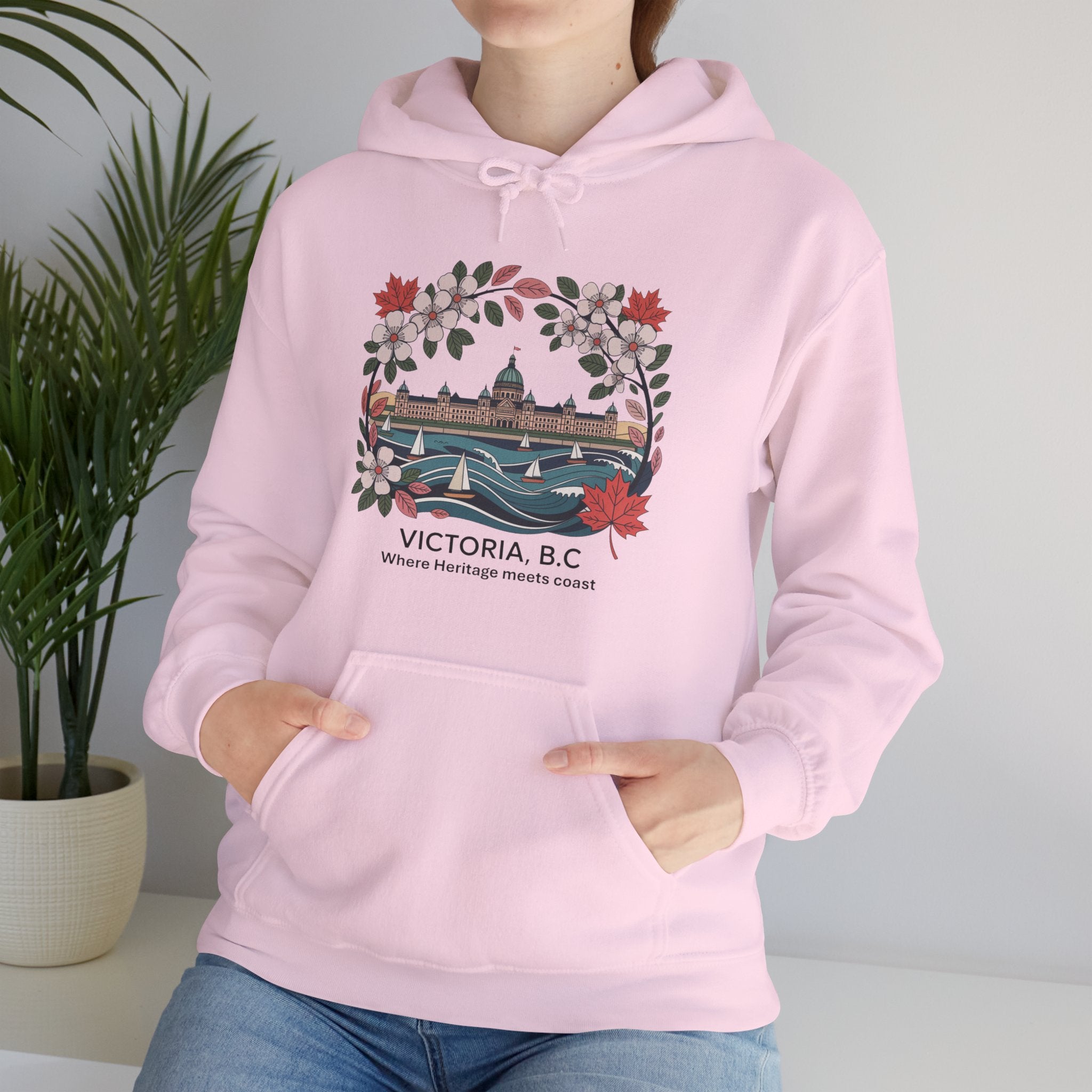 Victoria B.C. Art Design -  Hoodie