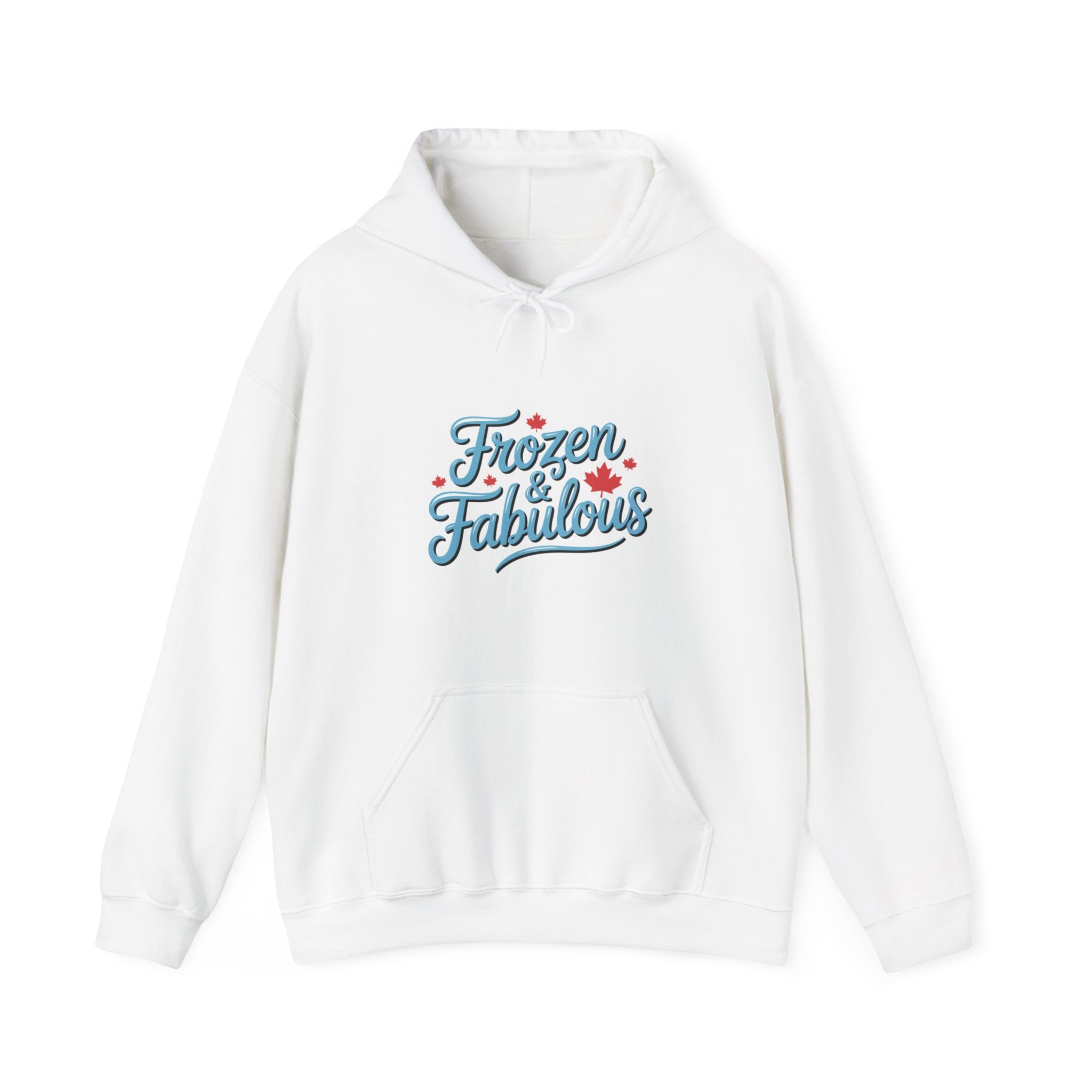 "Frozen & Fabulous" Retro Script Pullover - Hoodie