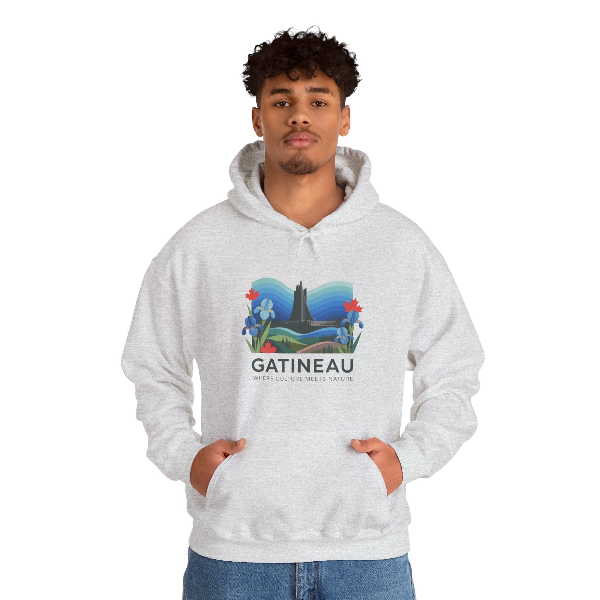 Gatineau Scenic Hoodie — Nature Park Landscape Graphic Sweatshirt