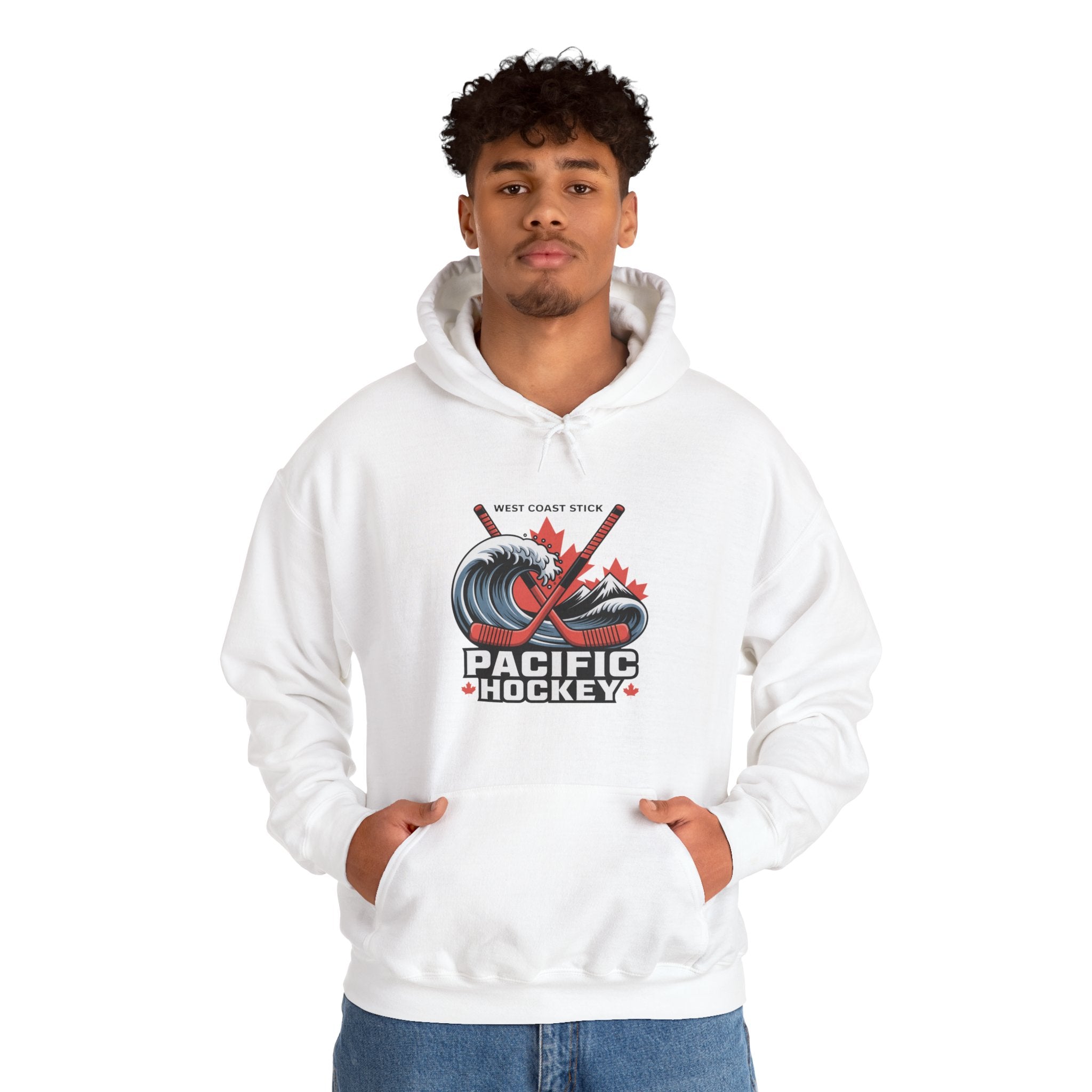 Pacific Hockey Hoodie — West Coast Waves Hockey Logo Pullover