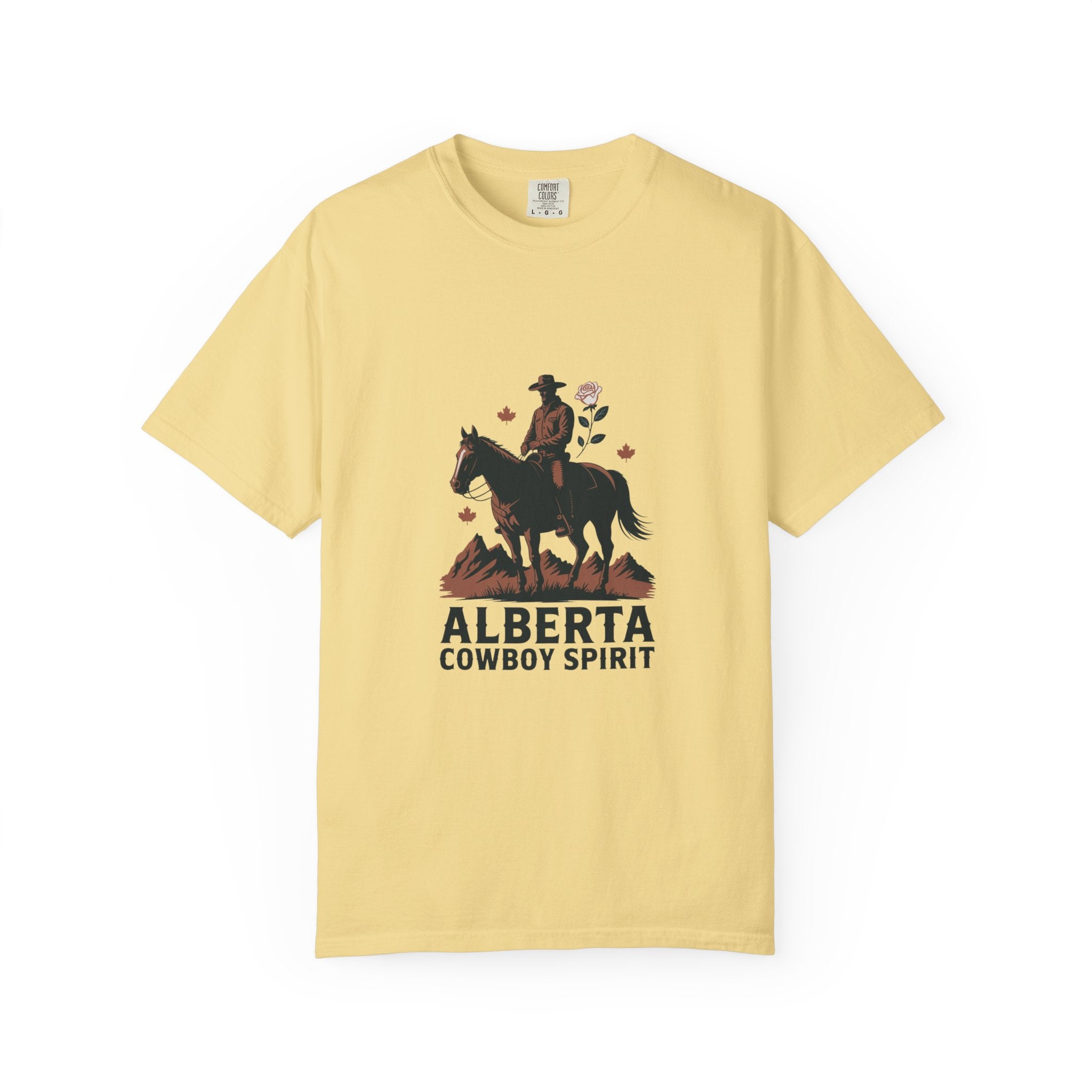 Alberta Cowboy Spirit Unisex Garment-Dyed T-Shirt