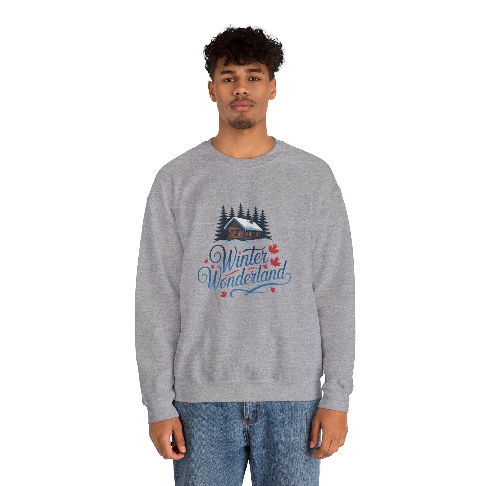 Winter Wonderland Sweatshirt — Cozy Cabin Holiday Crewneck