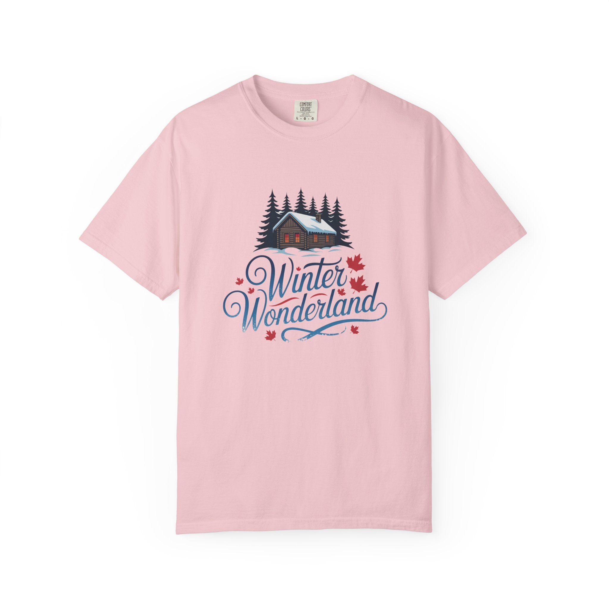 Winter Wonderland T-Shirt — Cabin & Pine Forest Holiday Tee