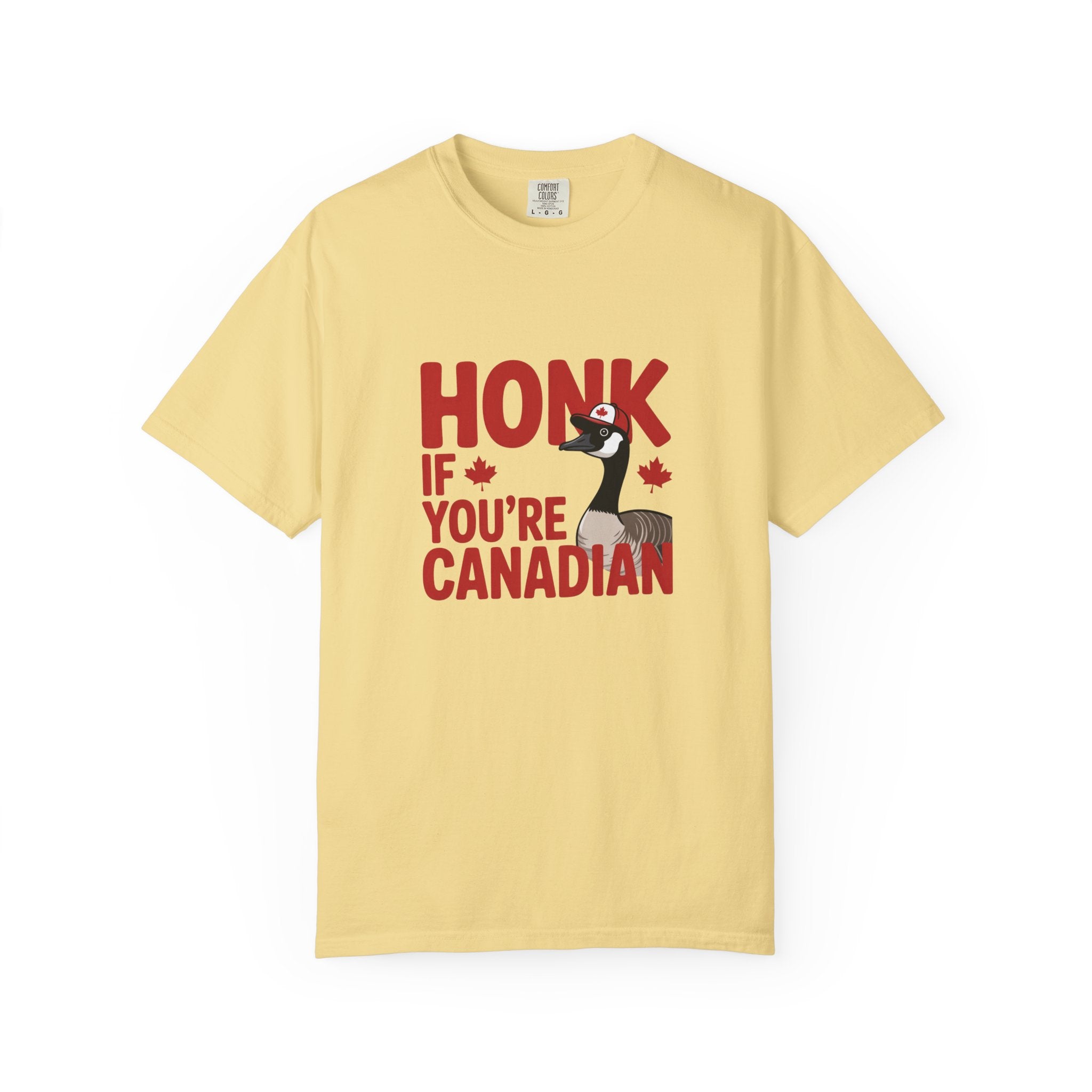 Honk If You’re Canadian T-Shirt — Funny Canada Goose Pride Tee
