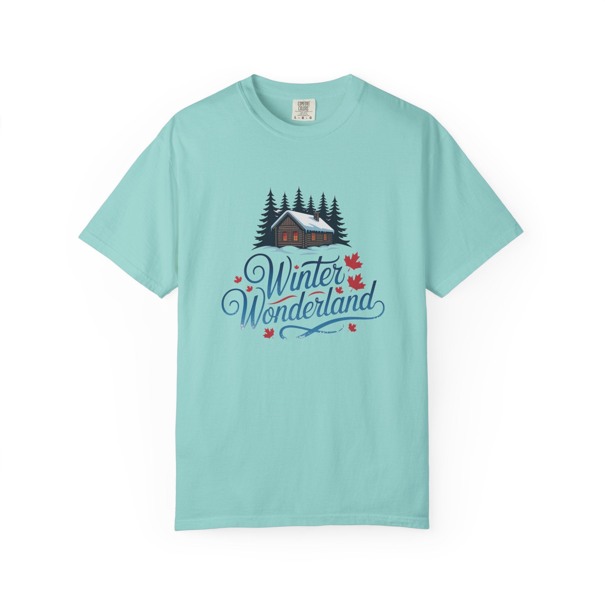 Winter Wonderland T-Shirt — Cabin & Pine Forest Holiday Tee