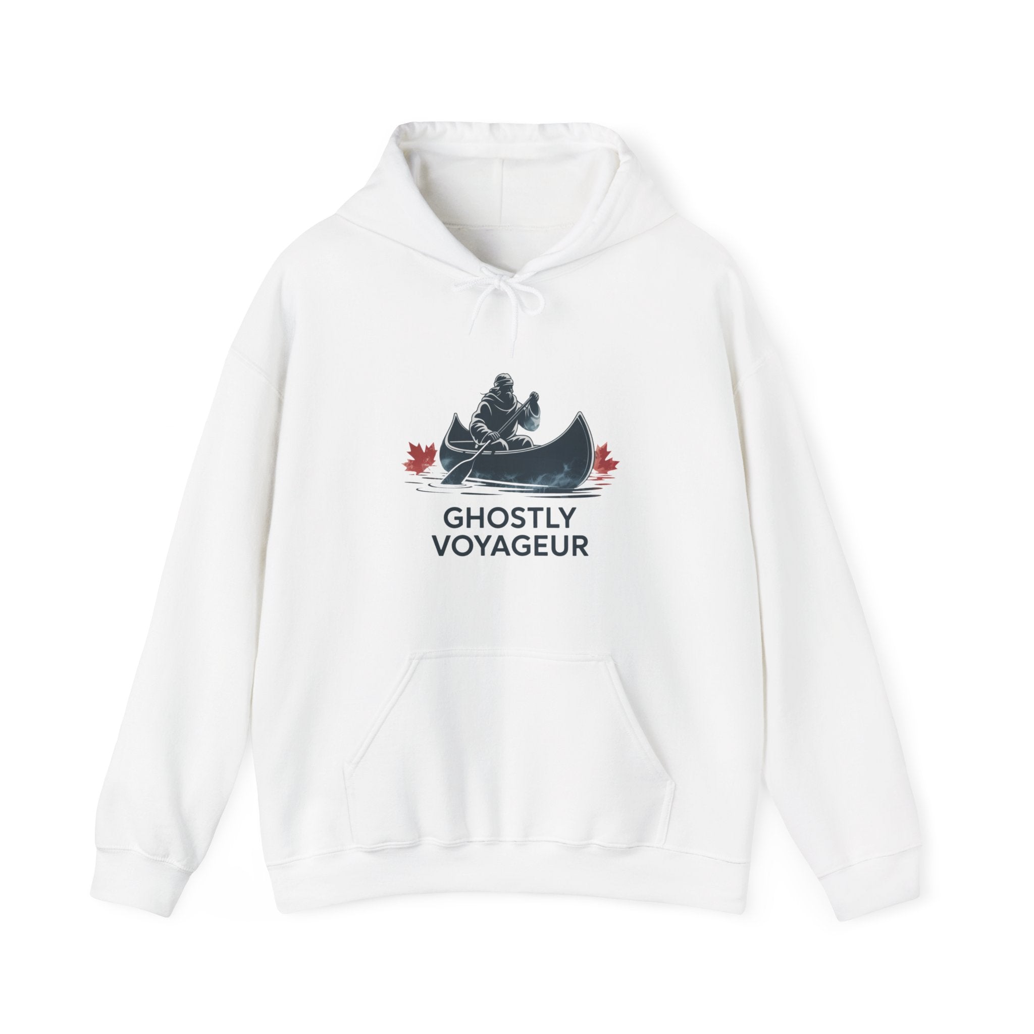Ghostly Voyageur Canoe Hoodie