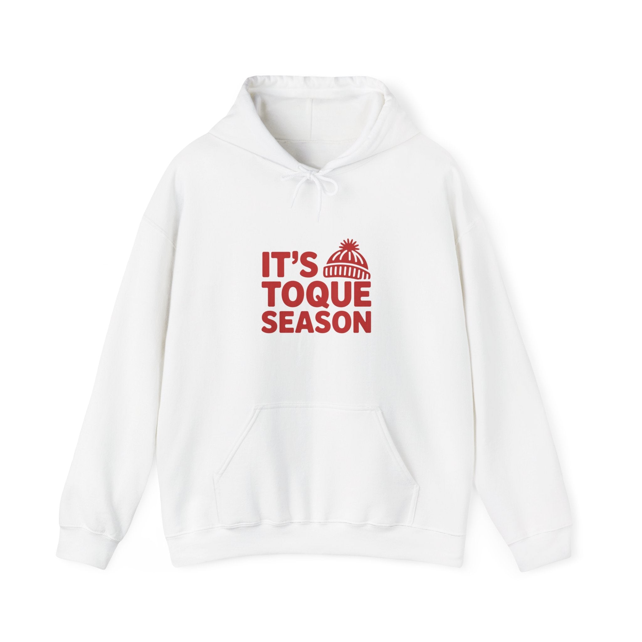 It's Toque Season Hoodie — Cozy Winter Hat Sweatshirt