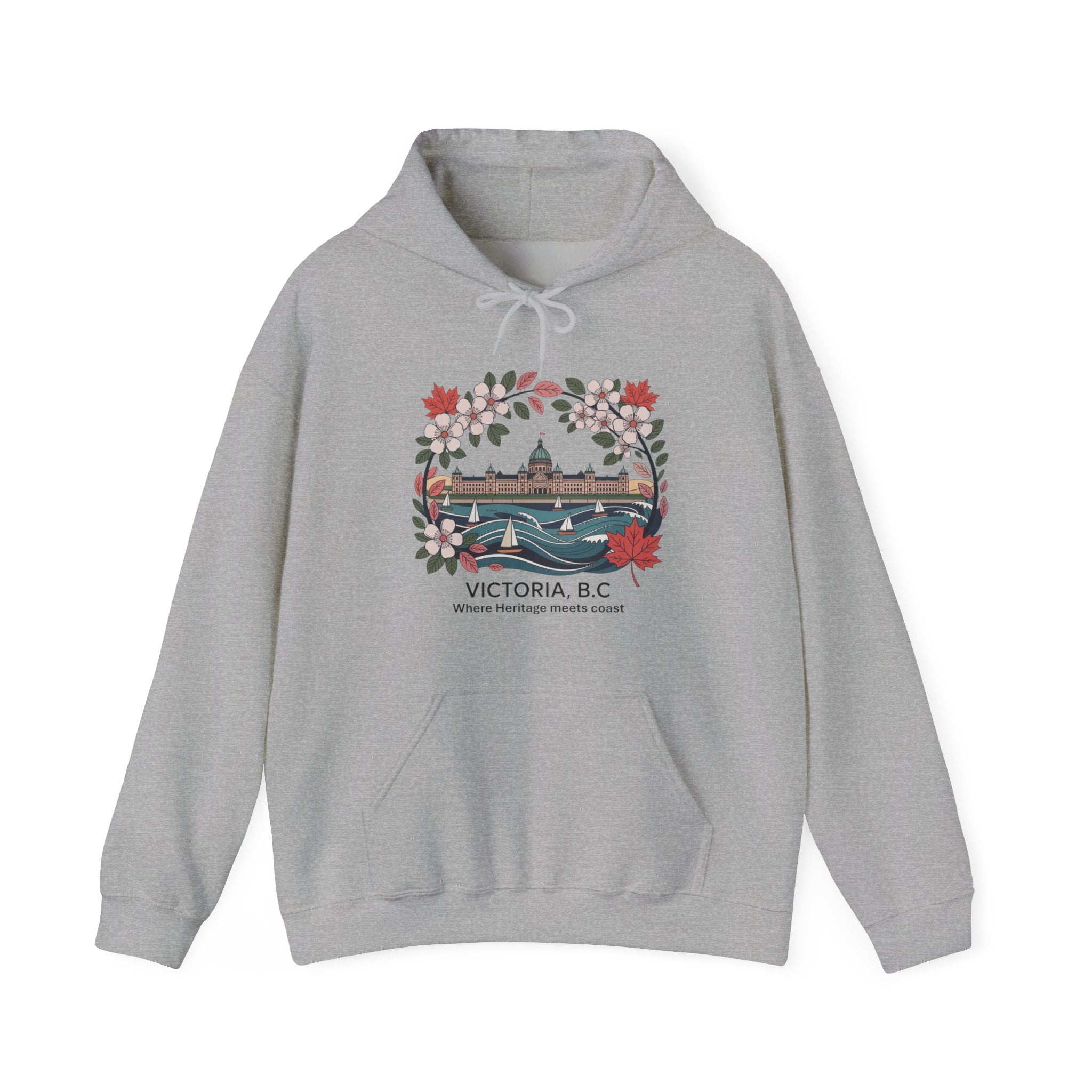 Victoria B.C. Art Design -  Hoodie