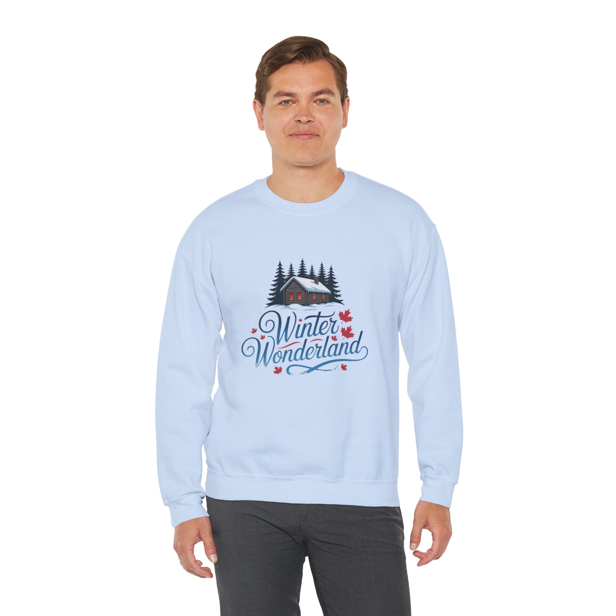 Winter Wonderland Sweatshirt — Cozy Cabin Holiday Crewneck