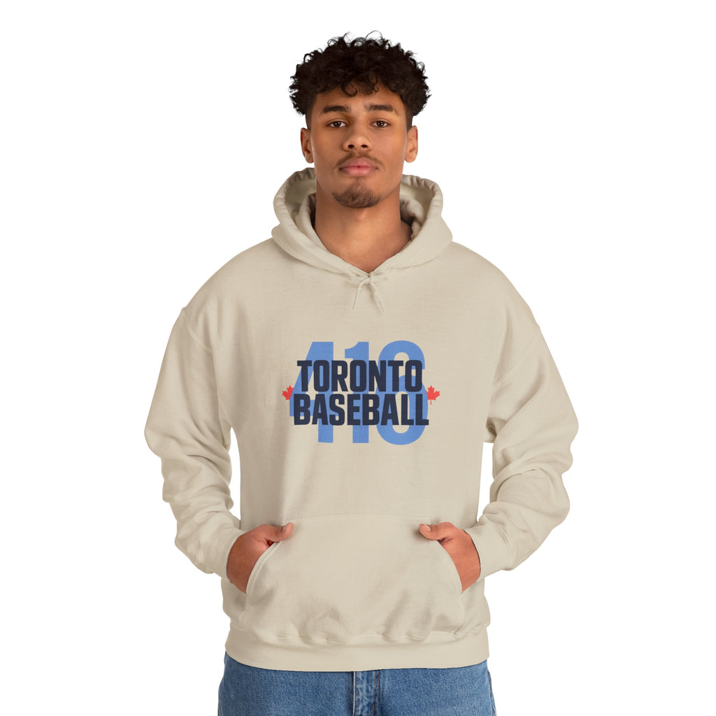 Toronto Baseball 416 Hoodie — Canada City Pride Sweatshirt