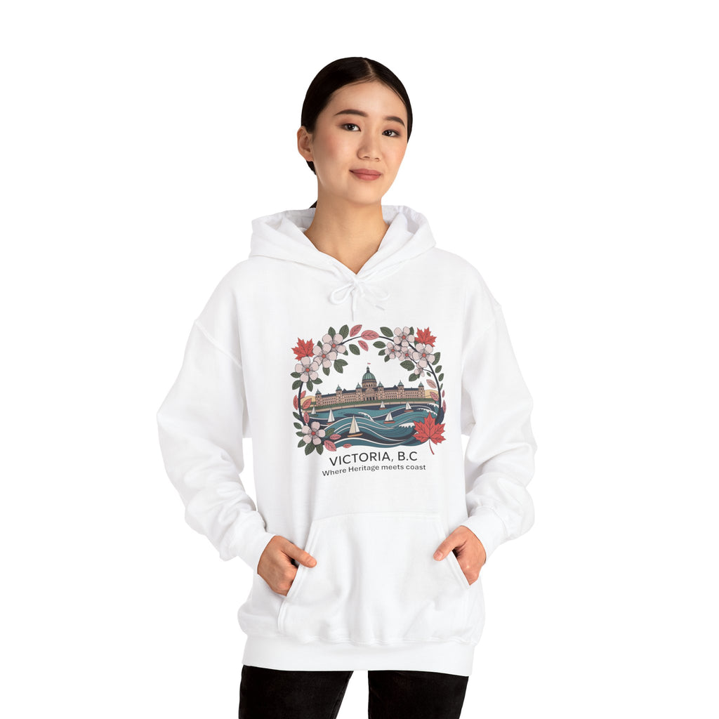 Victoria B.C. Art Design -  Hoodie
