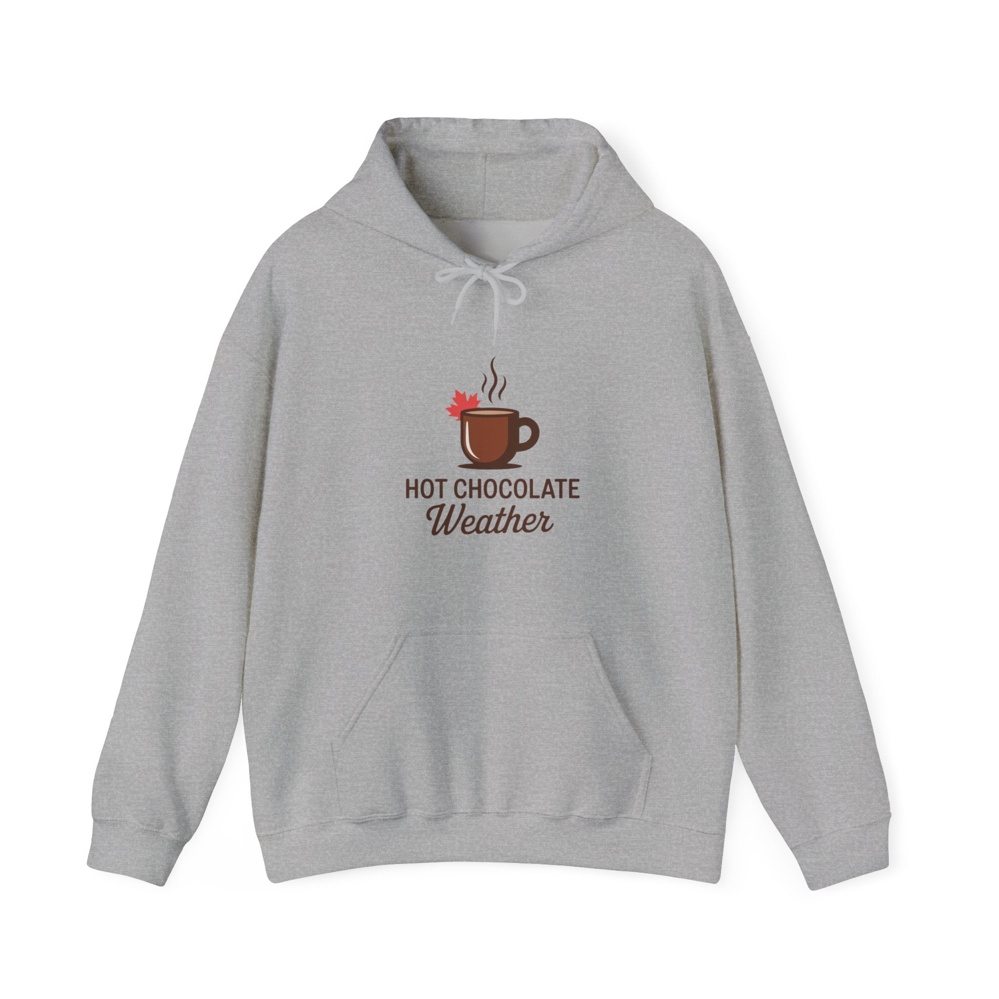 Hot Chocolate Weather Hoodie — Cozy Winter Cocoa Sweatshirt