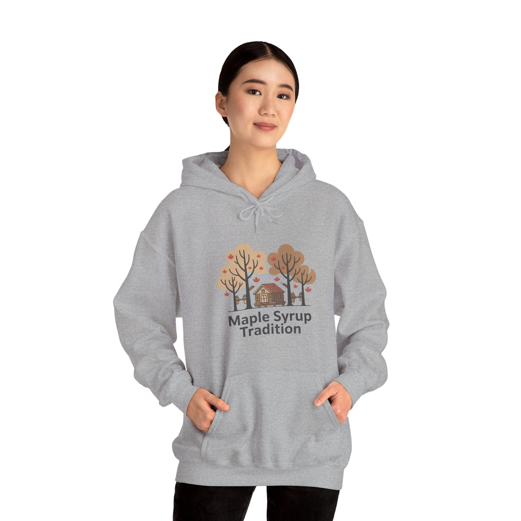Maple Syrup Tradition Hoodie — Cozy Fall Cabin Sweatshirt