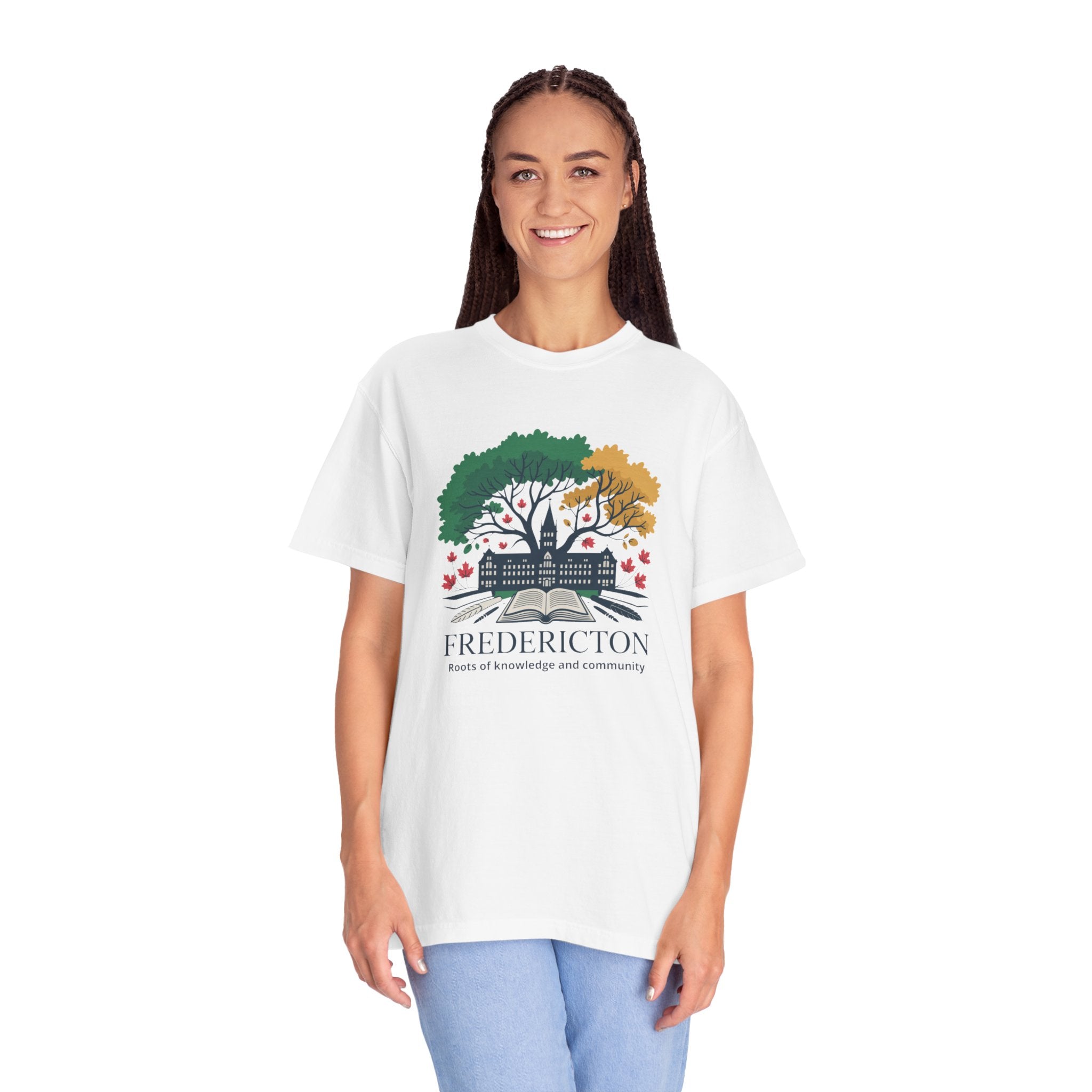 Fredericton Autumn Tree T-Shirt — City Landmark Tee