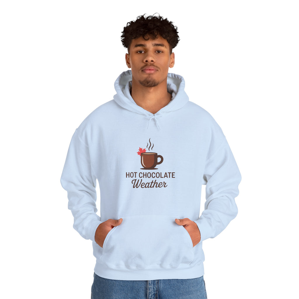 Hot Chocolate Weather Hoodie — Cozy Winter Cocoa Sweatshirt