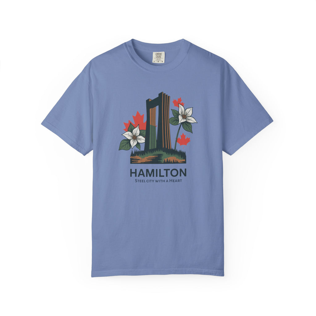 Hamilton Landmark Tee — 'Steel City with a Heart' Graphic T-Shirt