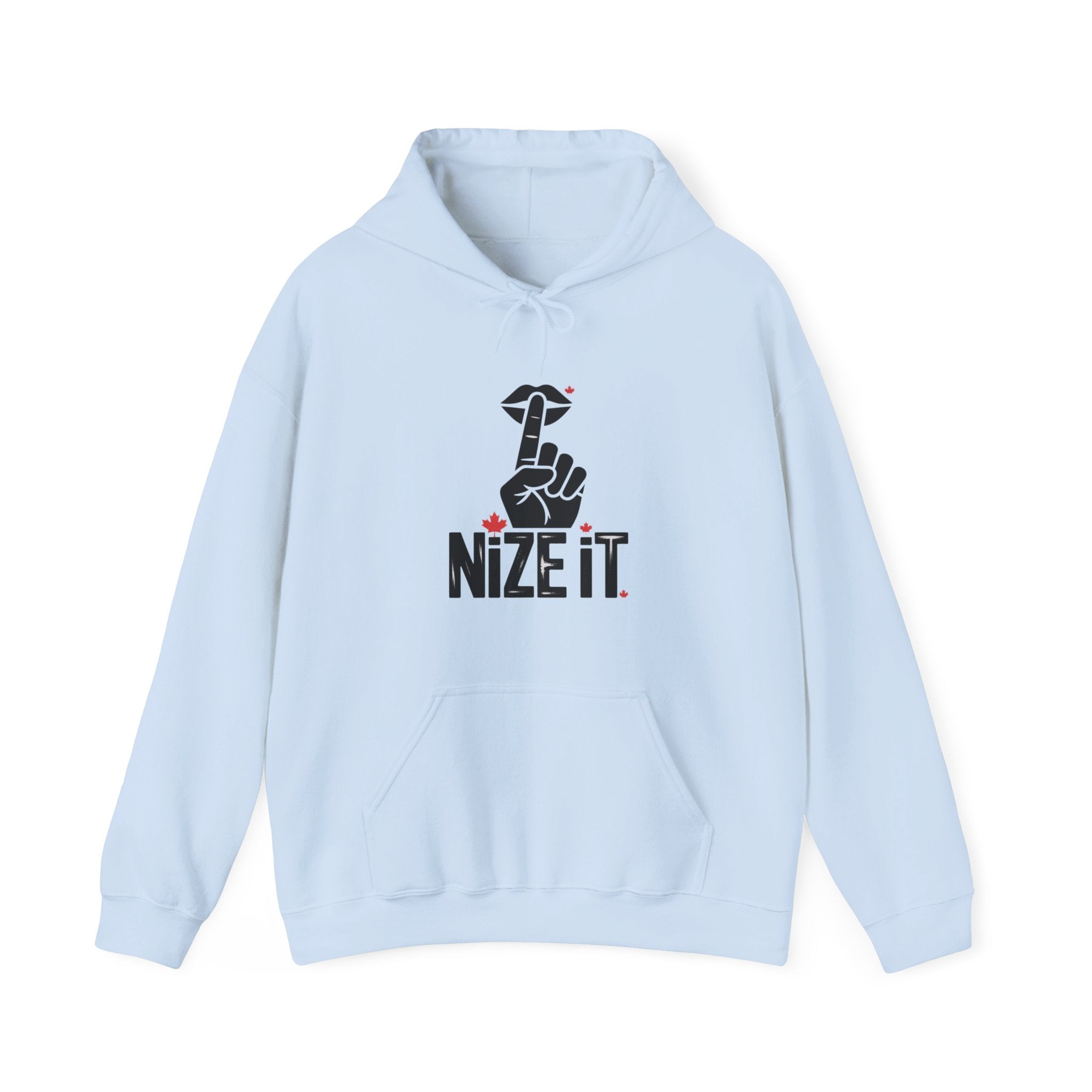 'NiZe iT' Peace Hand Graphic Pullover Hoodie
