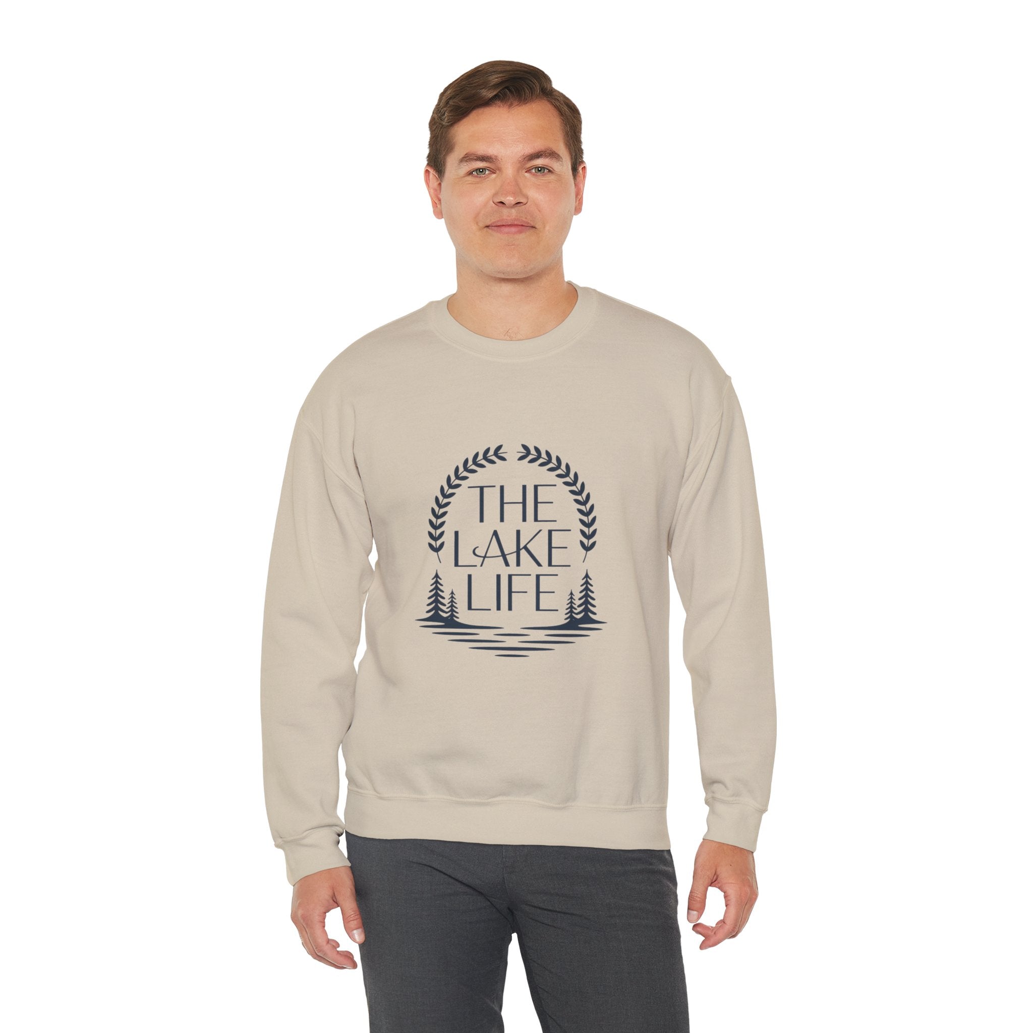 Lake Life Crewneck Sweatshirt — The Lake Life Graphic Pullover
